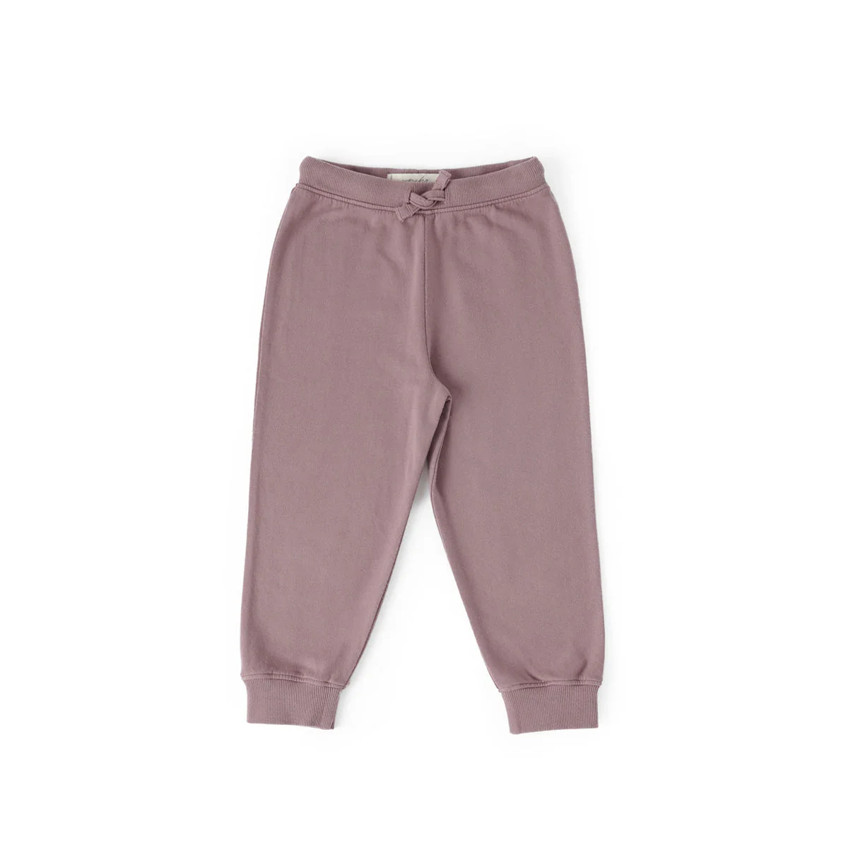 French Terry Kids Jogger - Plum