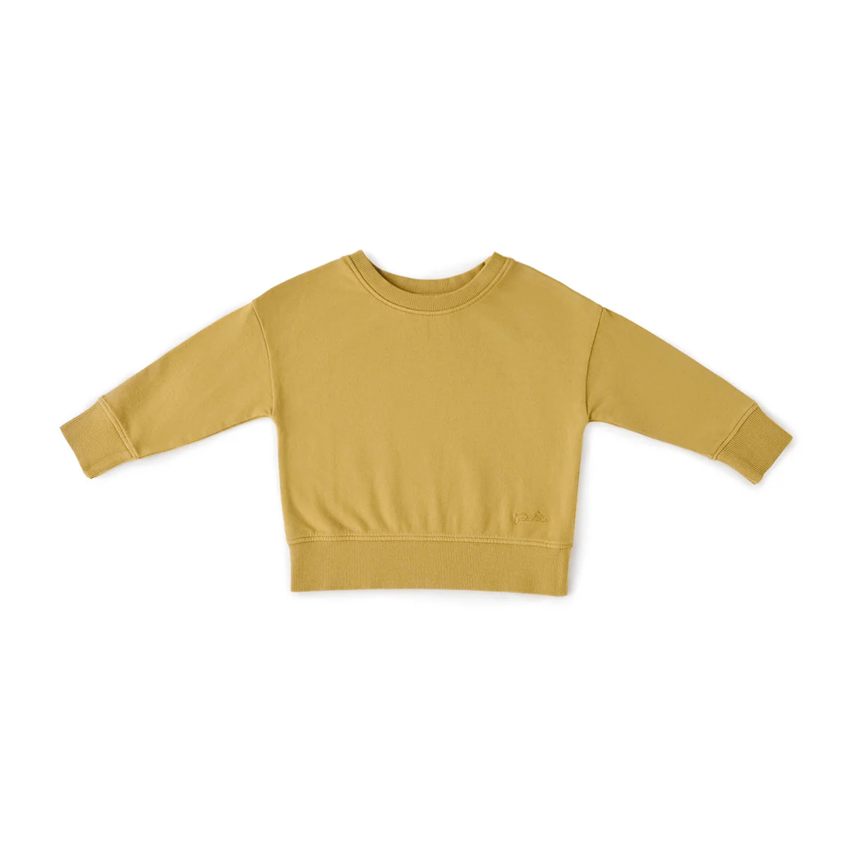 French Terry Kids Sweatshirt - Dijon