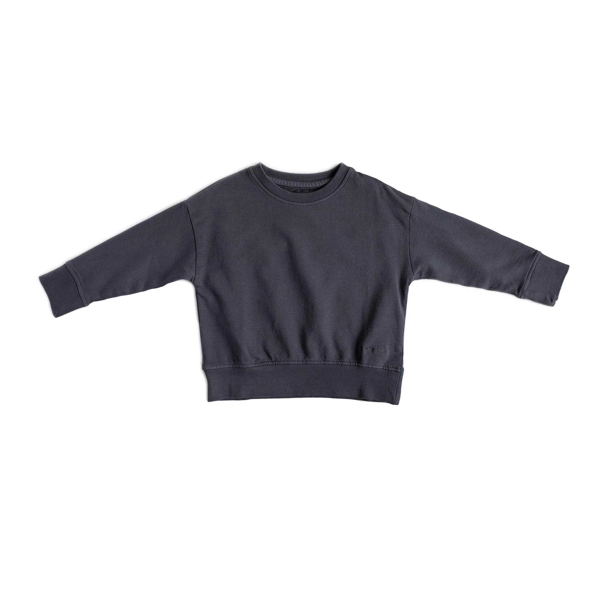 French Terry Kids Sweatshirt - Ink Blue