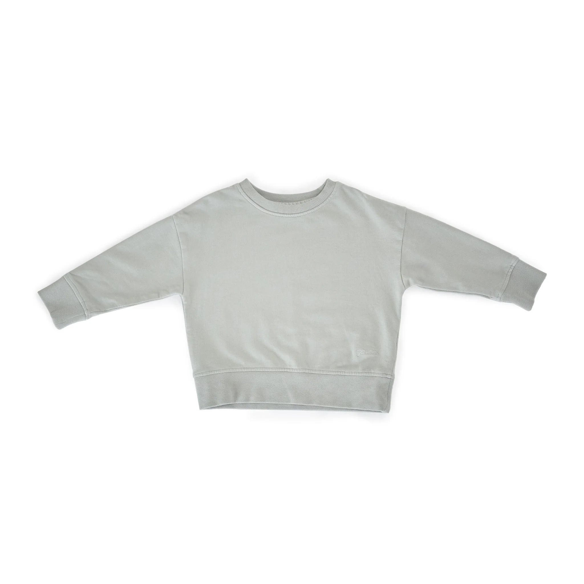 French Terry Kids Sweatshirt - Soft Sea