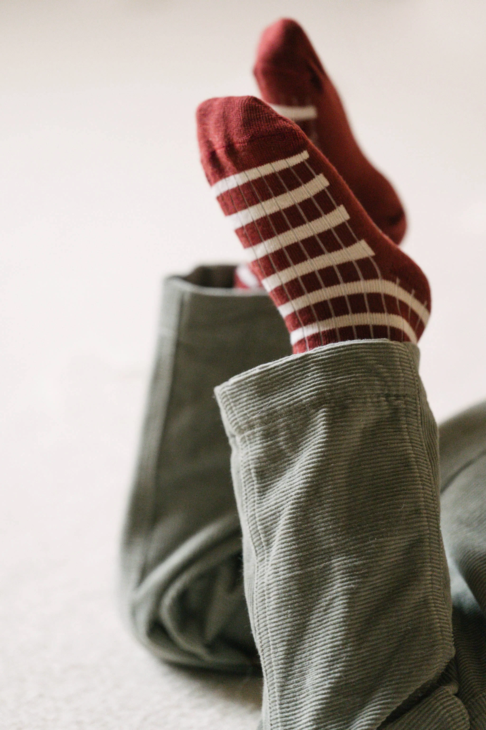 Kids Knee Length Socks 2-Pack - Mulberry Combo - Image 2