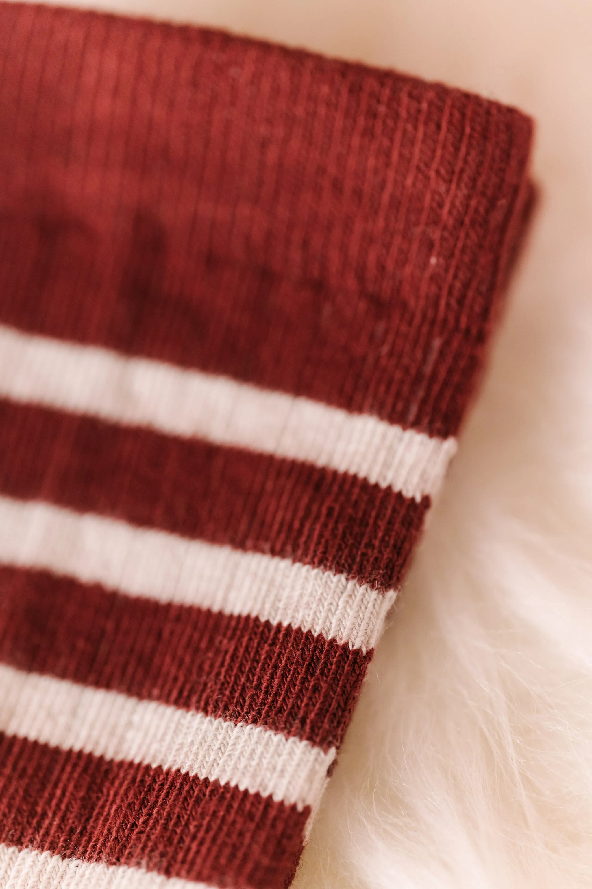 Kids Knee Length Socks 2-Pack - Mulberry Combo - Image 3