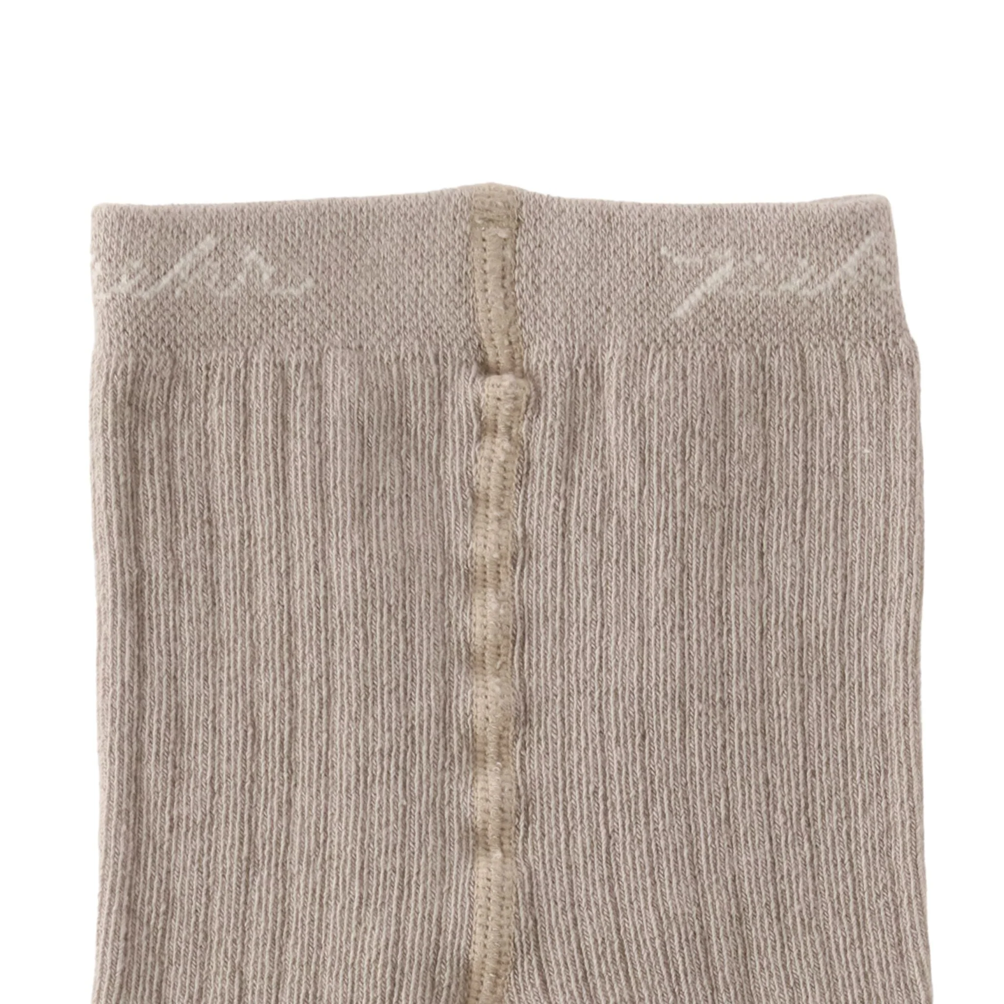 Ribbed Tights - Light Mushroom - Image 4