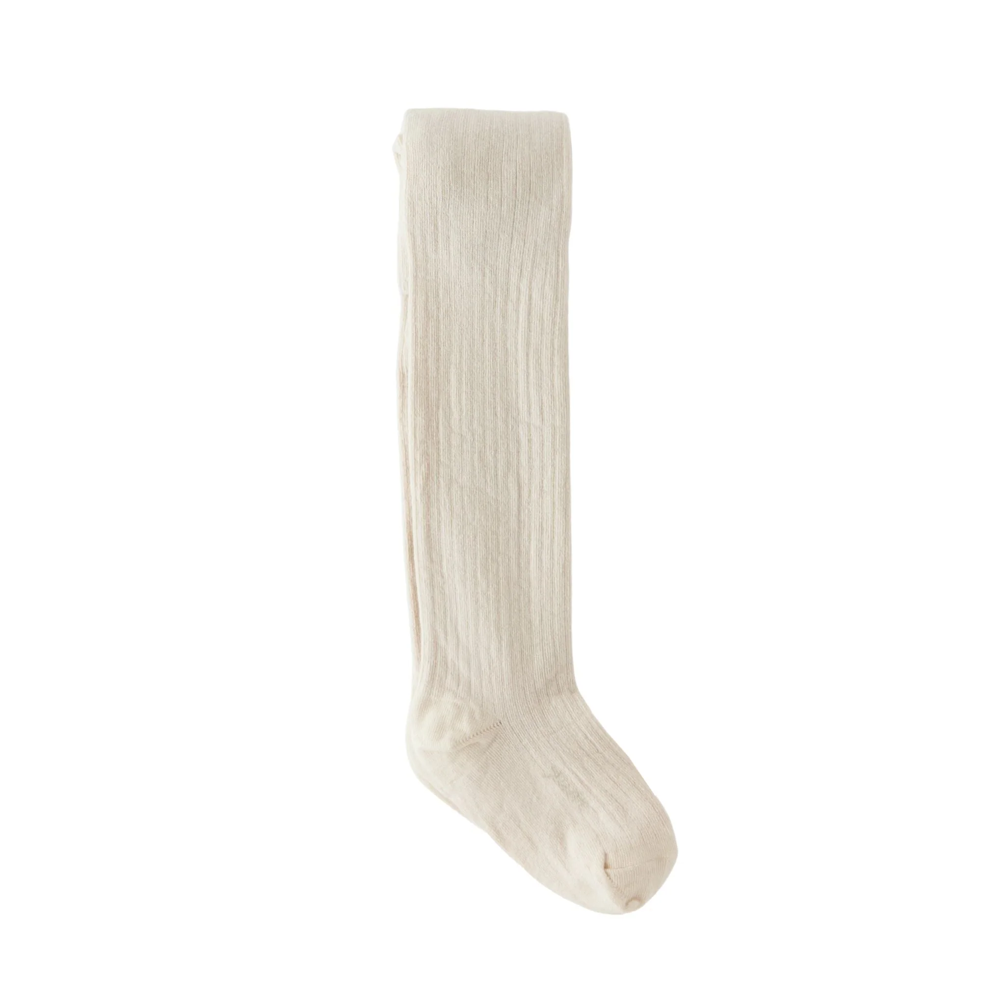 Ribbed Tights - Natural