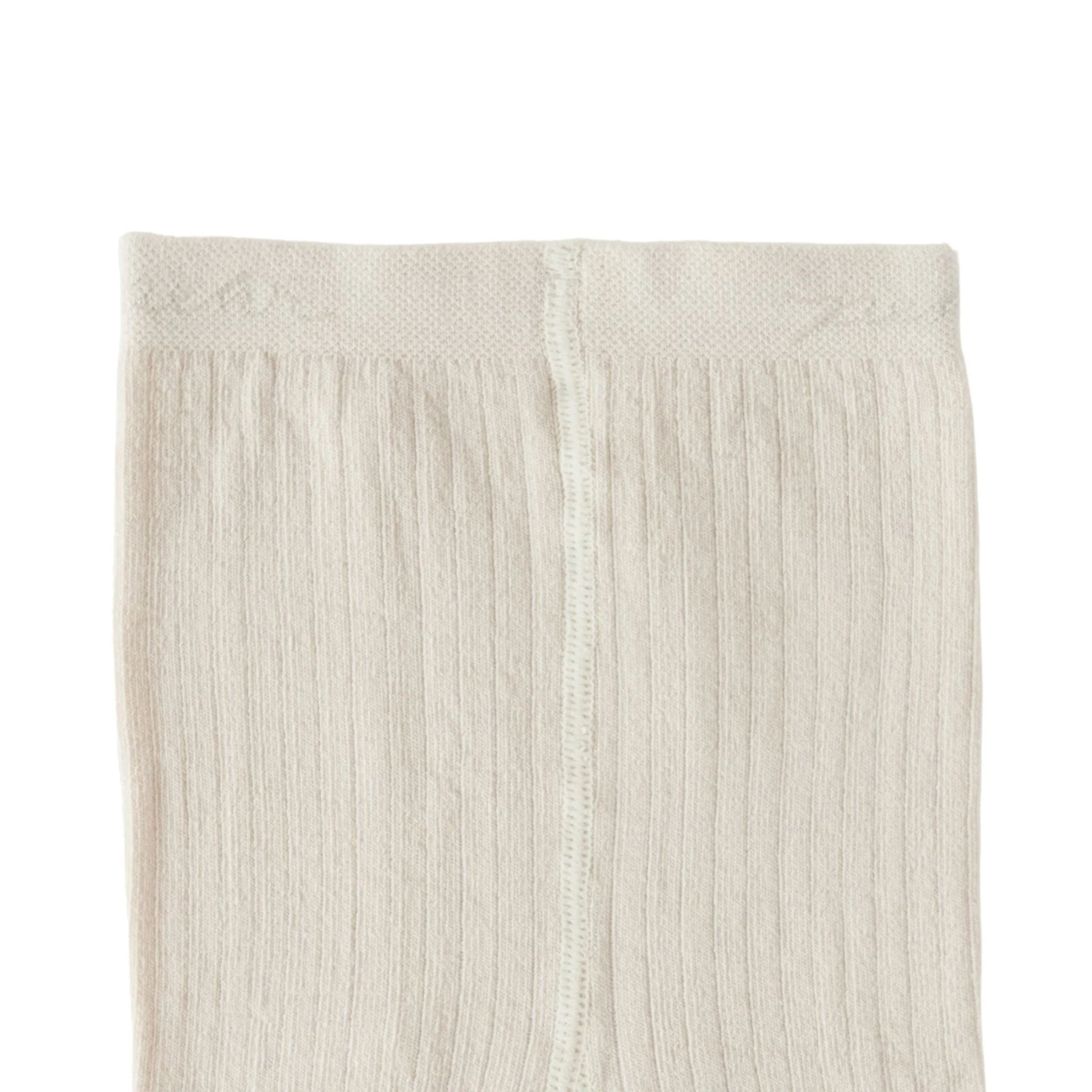 Ribbed Tights - Natural - Image 7
