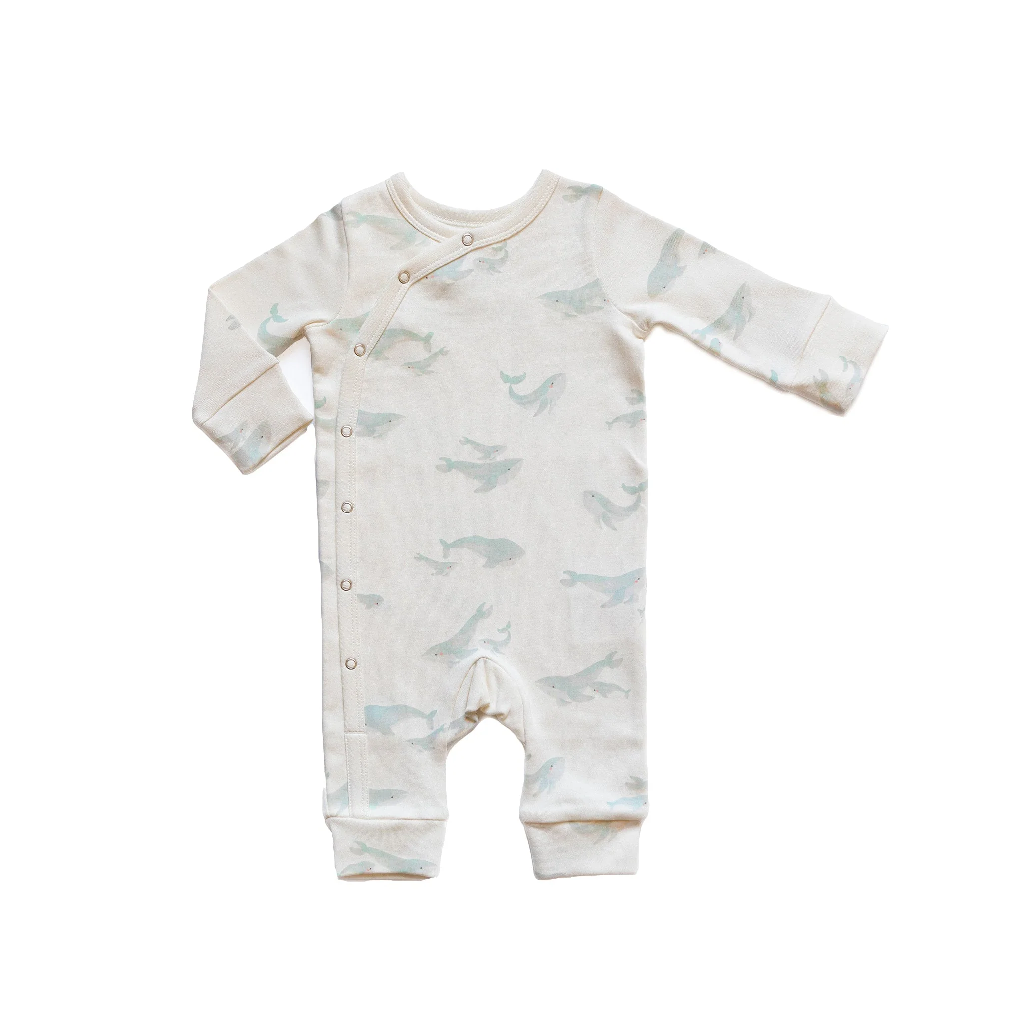 Kimono Romper - Follow Me Whale