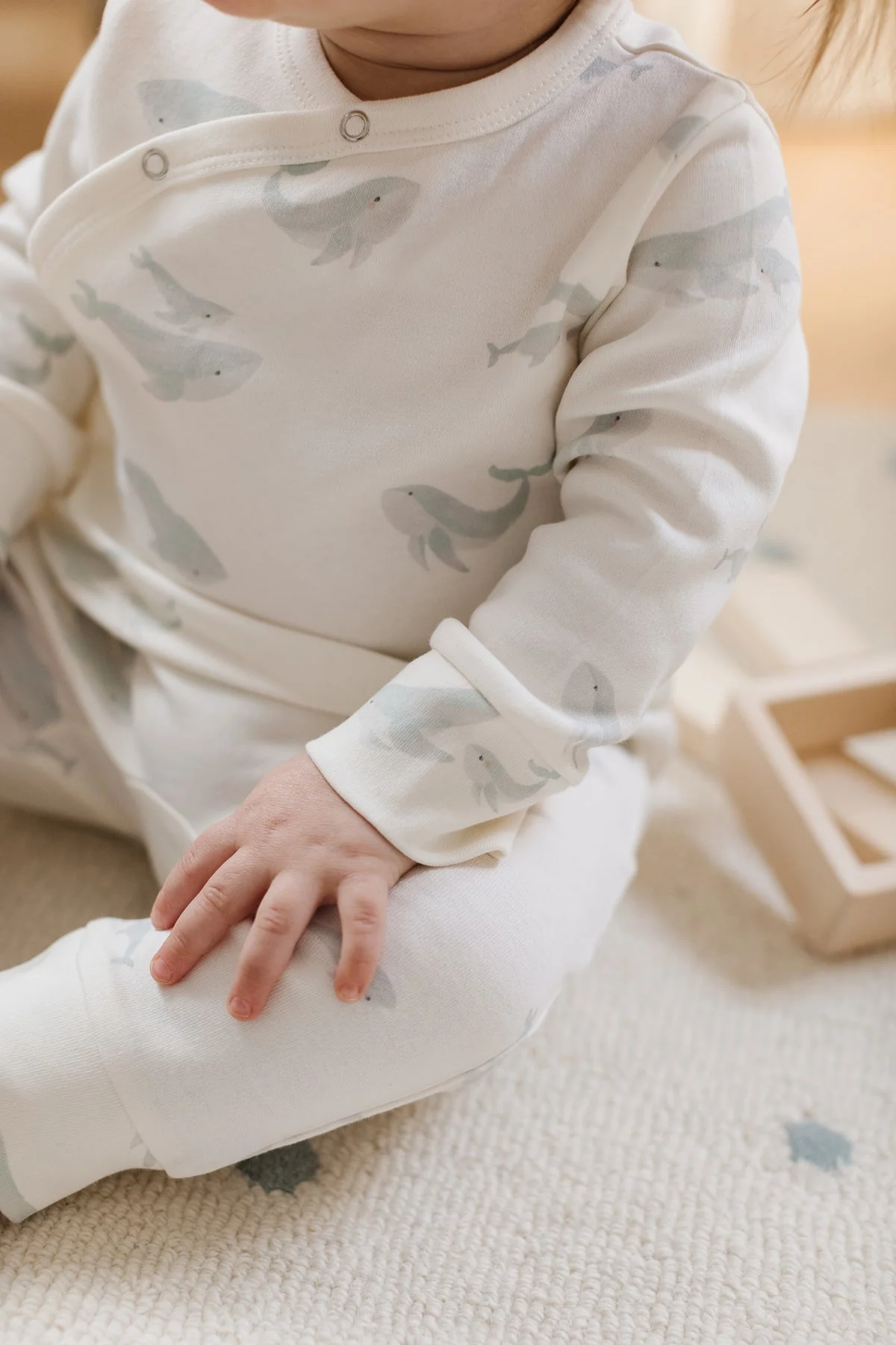 Kimono Romper - Follow Me Whale - Image 4