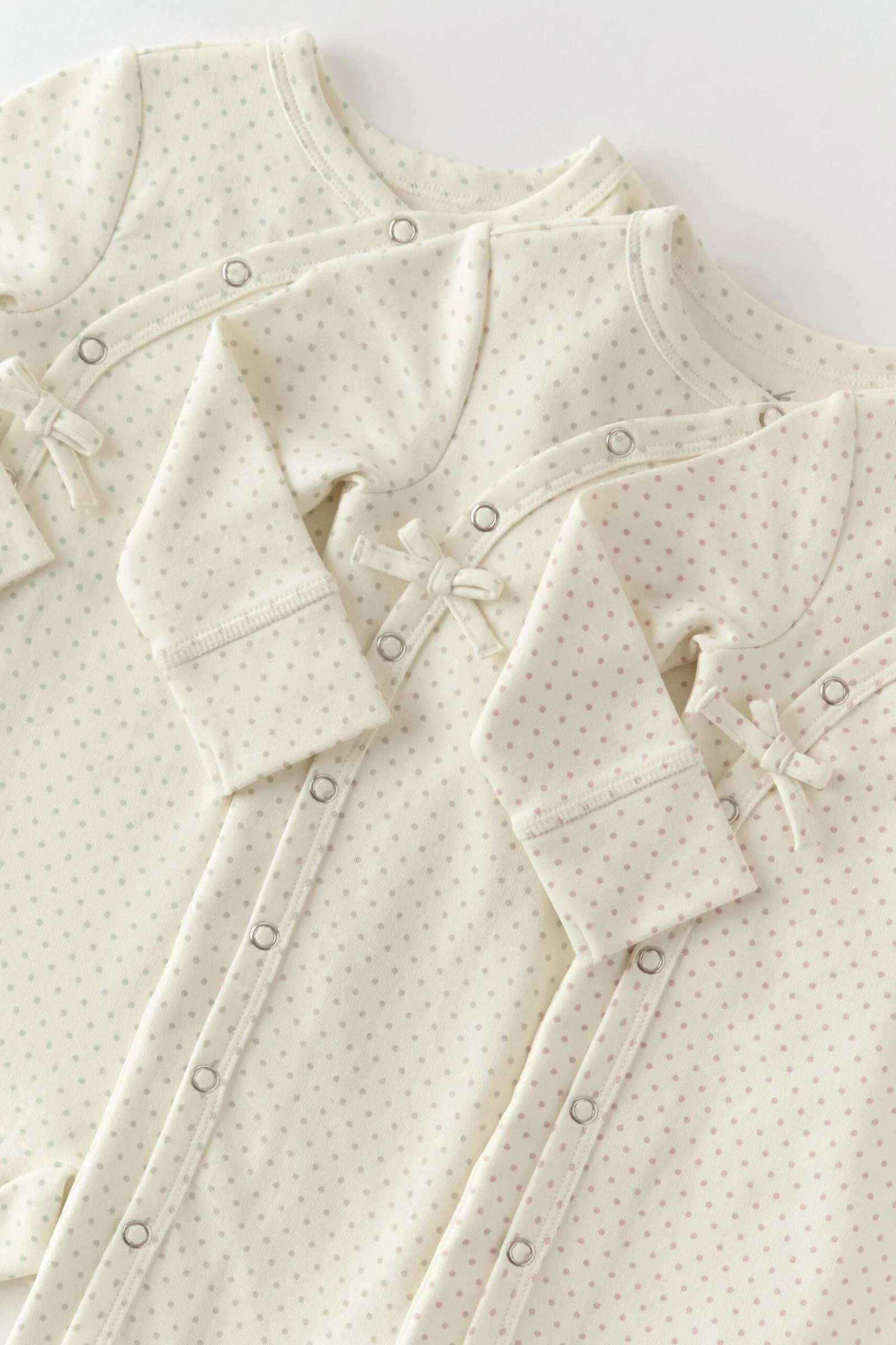 Kimono Romper - Pin Dot Peony - Image 17
