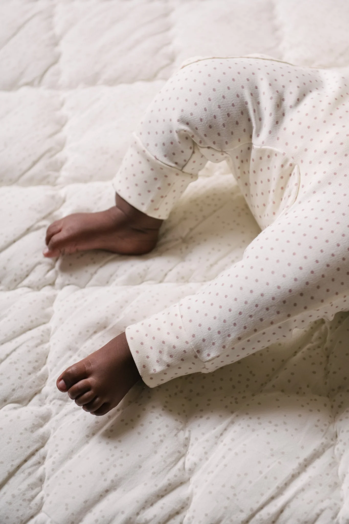 Kimono Romper - Pin Dot Peony - Image 3