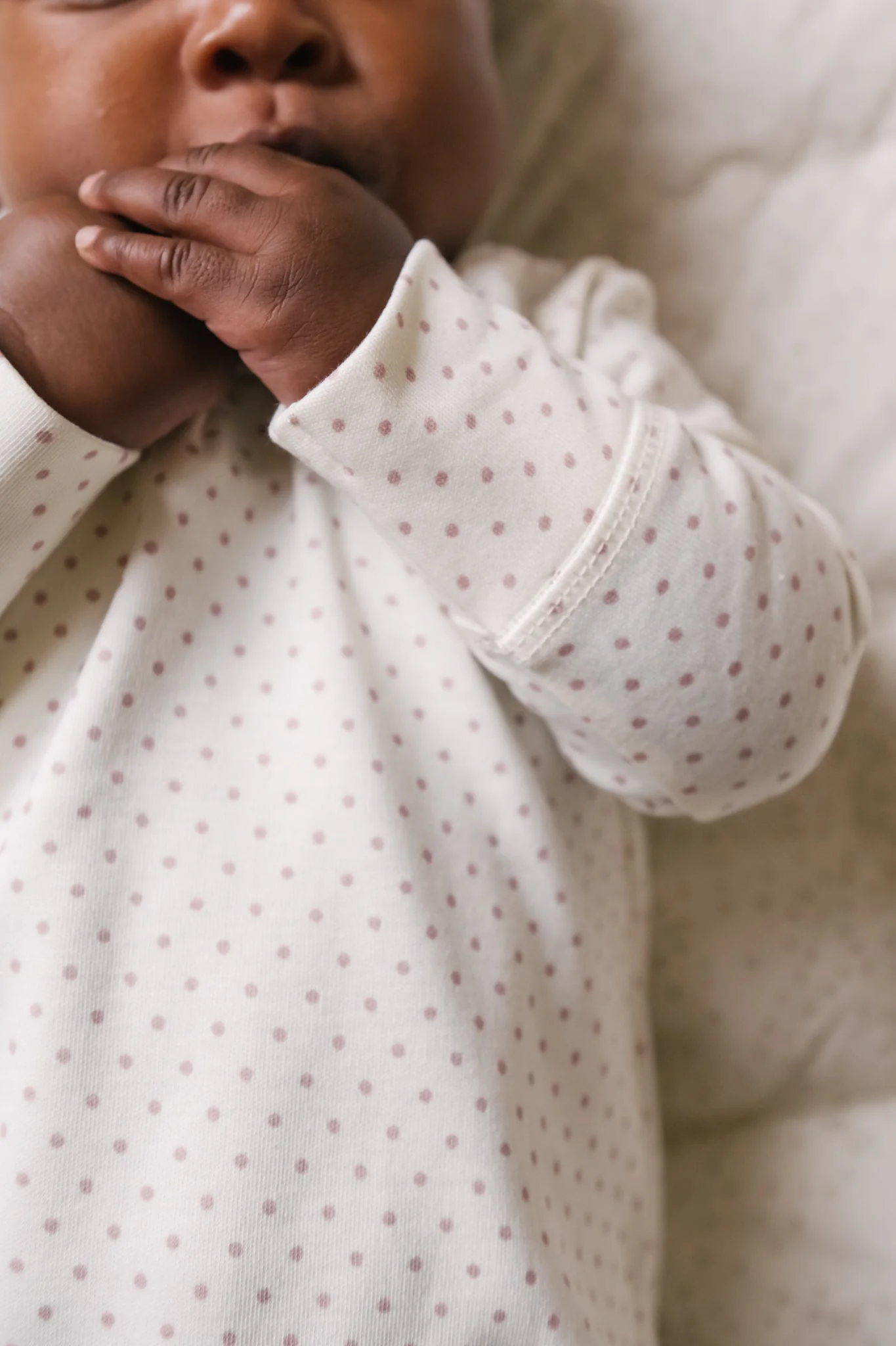 Kimono Romper - Pin Dot Peony - Image 6