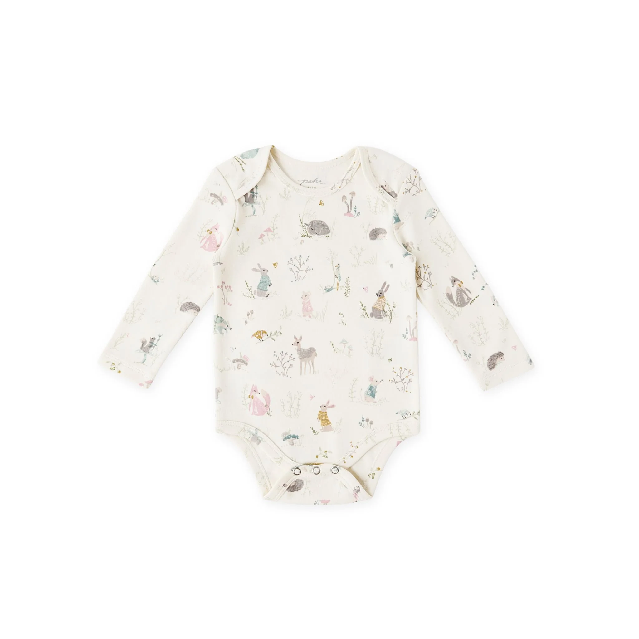 Lap Shoulder One-Piece - Forest Fable