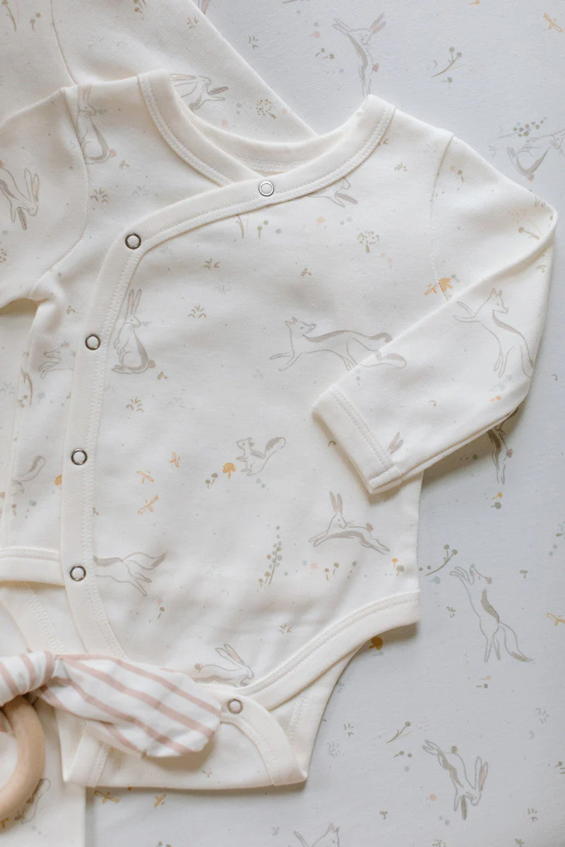 Long Sleeve Kimono One-Piece - Field of Dreams - Image 5
