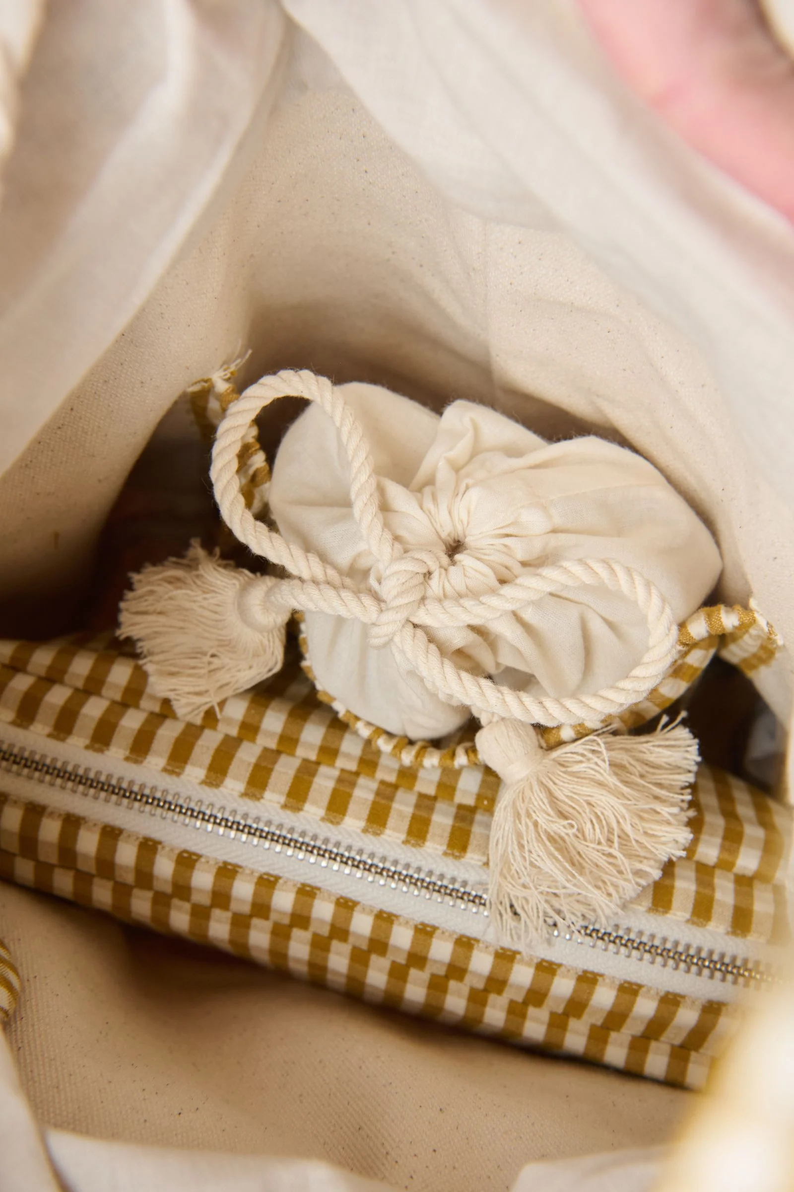On The Go Mini Pouch - Dijon - Image 2