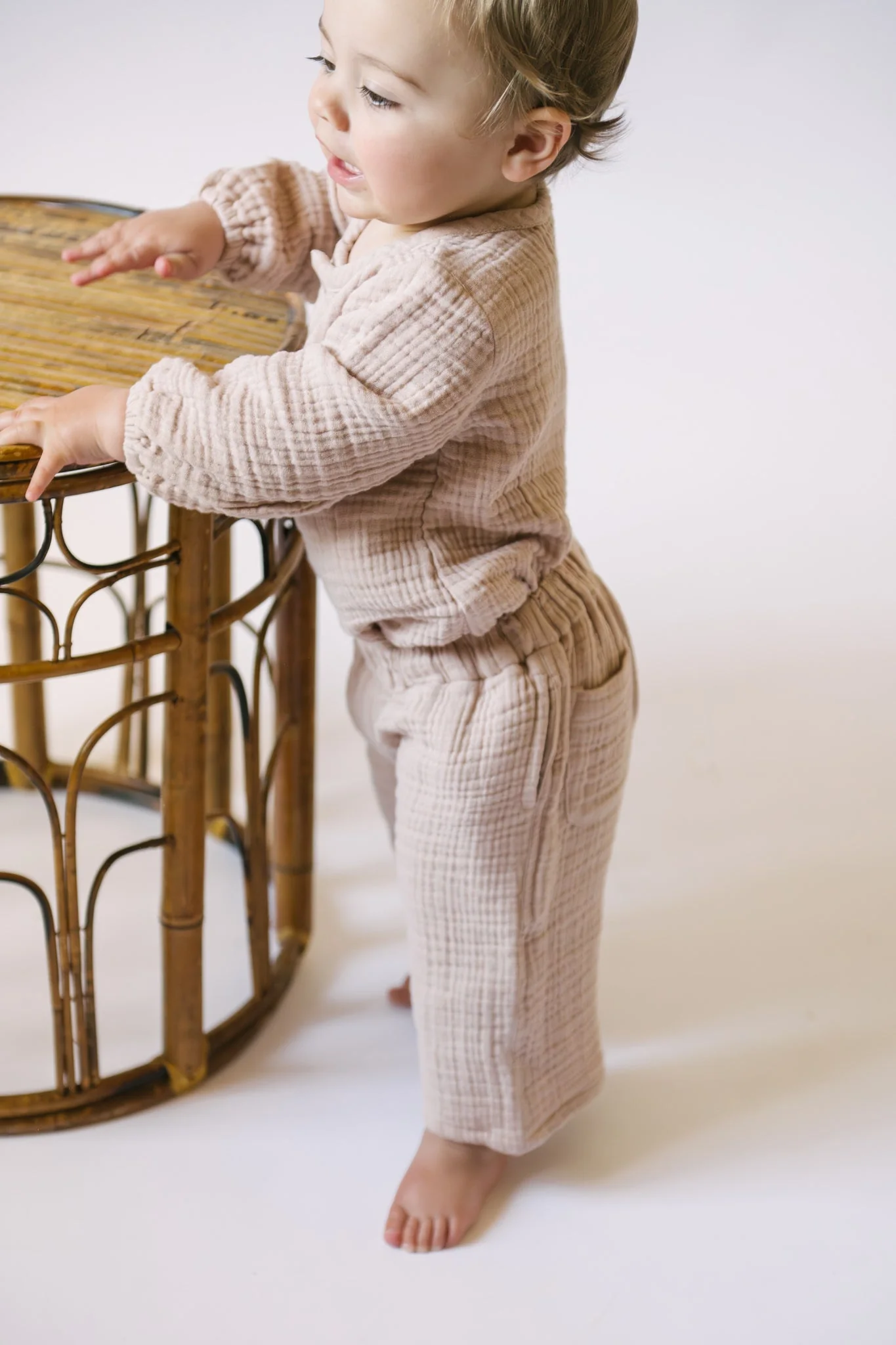 Muslin Pant - Fawn - Image 2