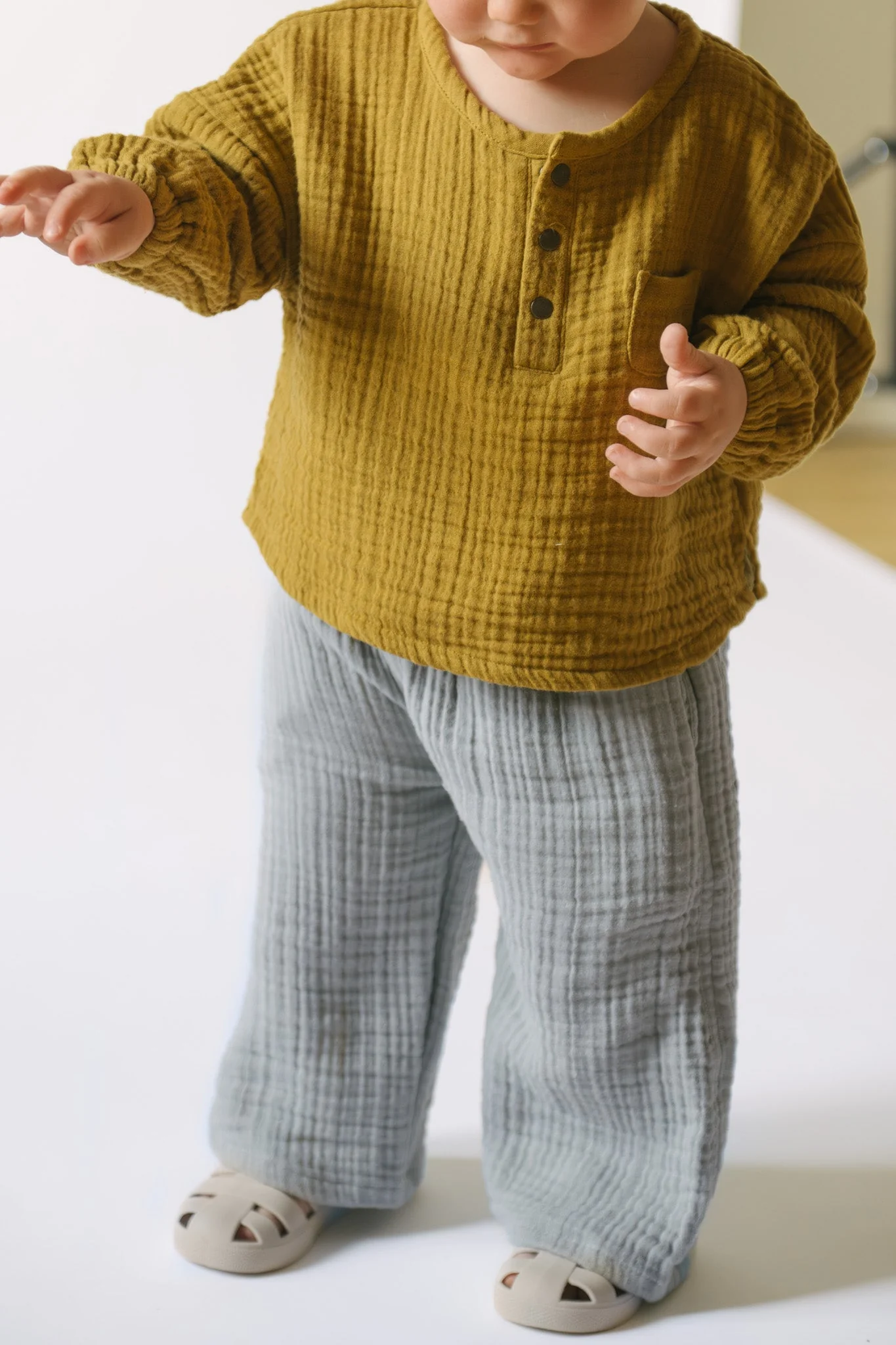 Muslin Pant - Puddle - Image 4