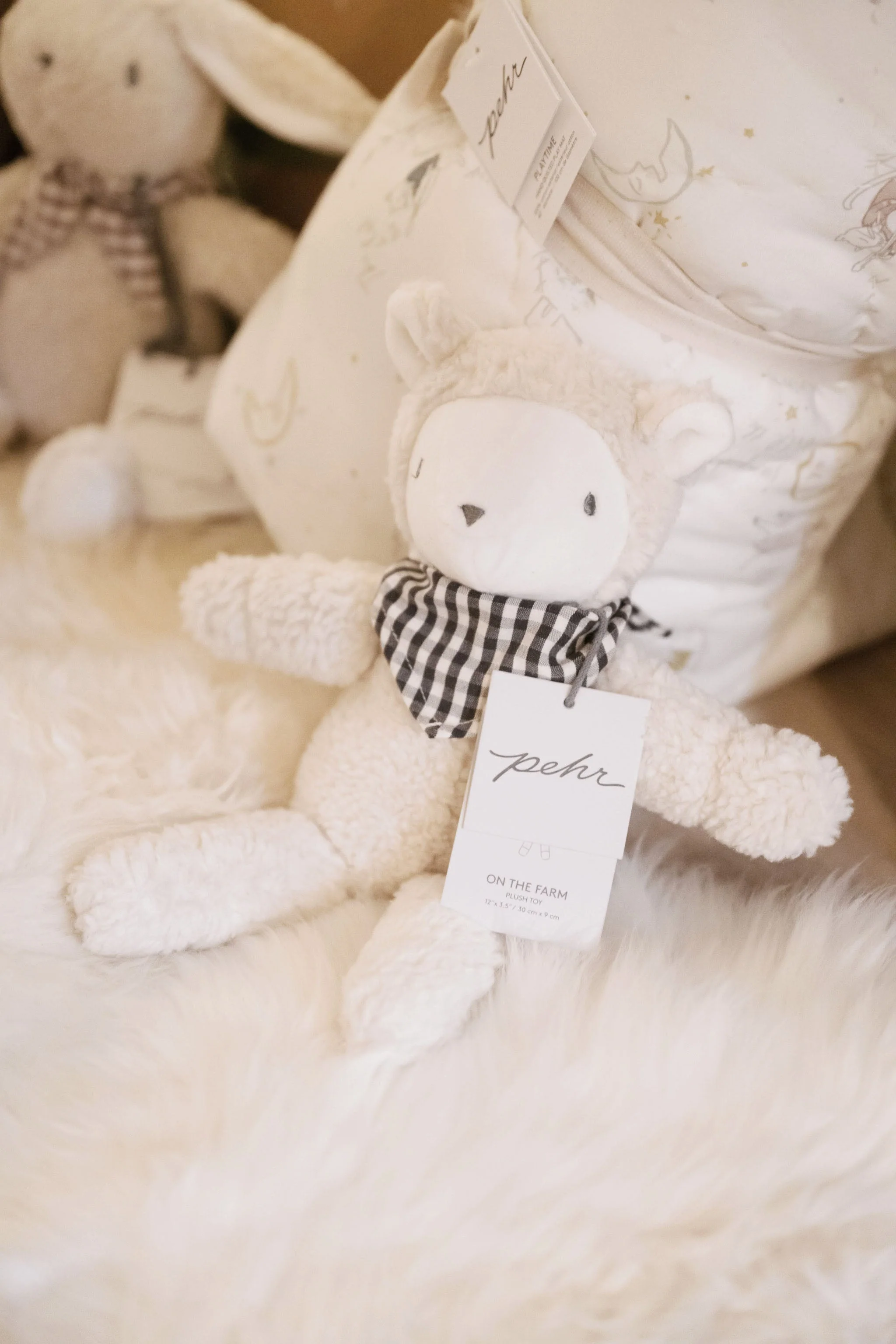 On the Farm Plush Toy - Leo The Lamb - Image 3
