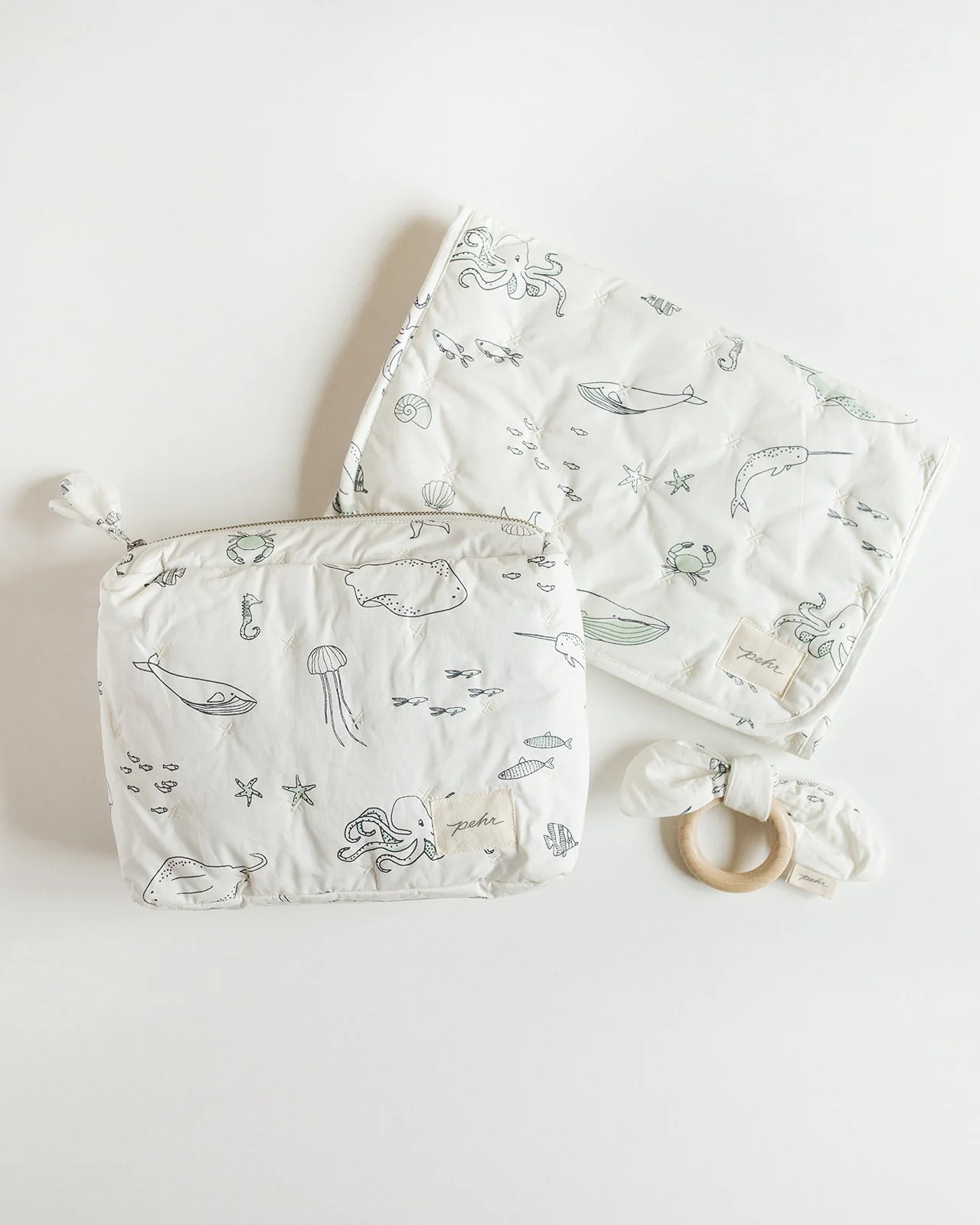 On the Go Portable Changing Pad - Life Aquatic - Image 5
