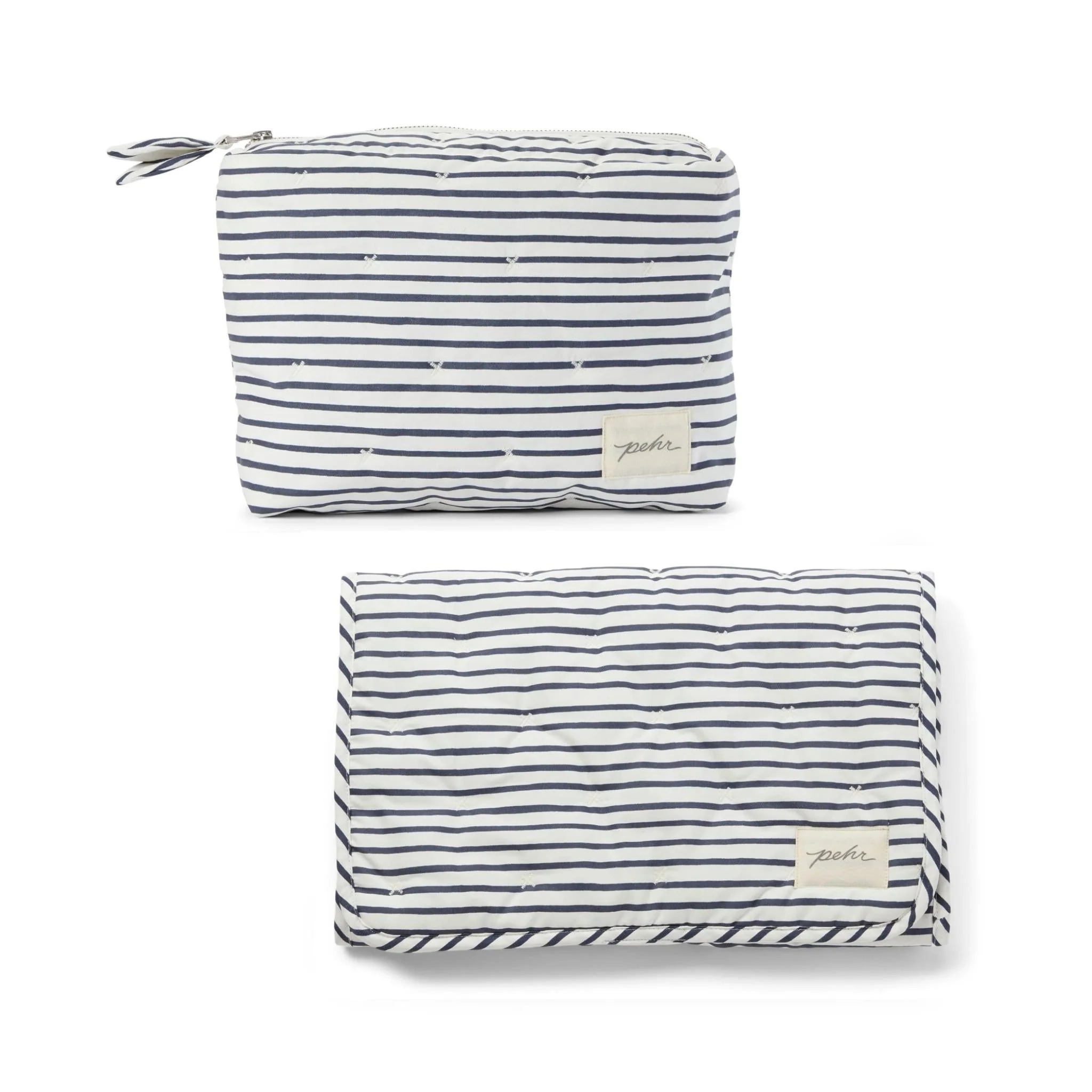 On The Go Set - Stripes Away Ink Blue
