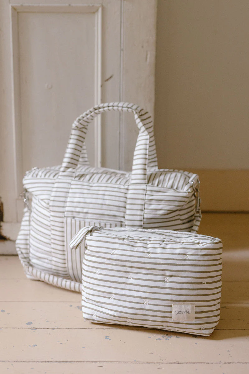 On The Go Pouch - Stripes Away Olive - Image 4