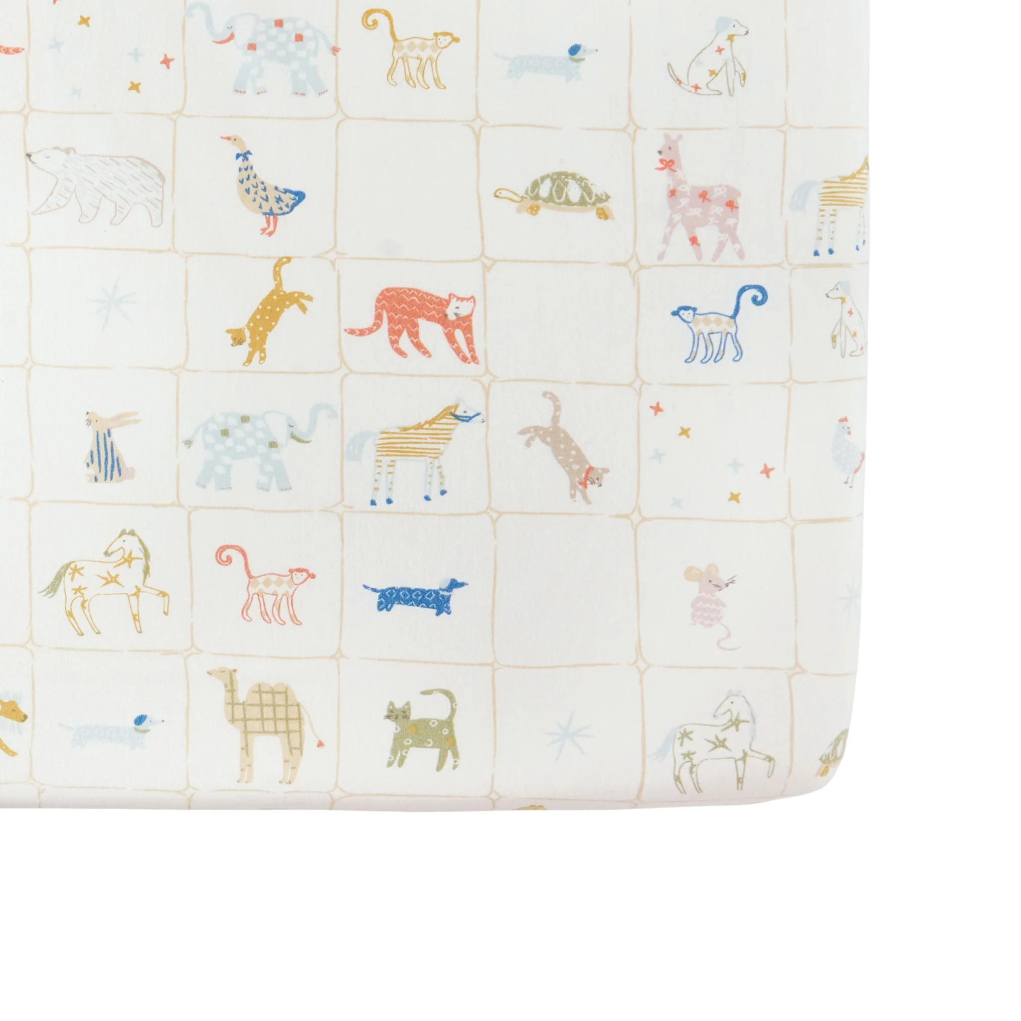 Crib Sheet - Animal Shuffle