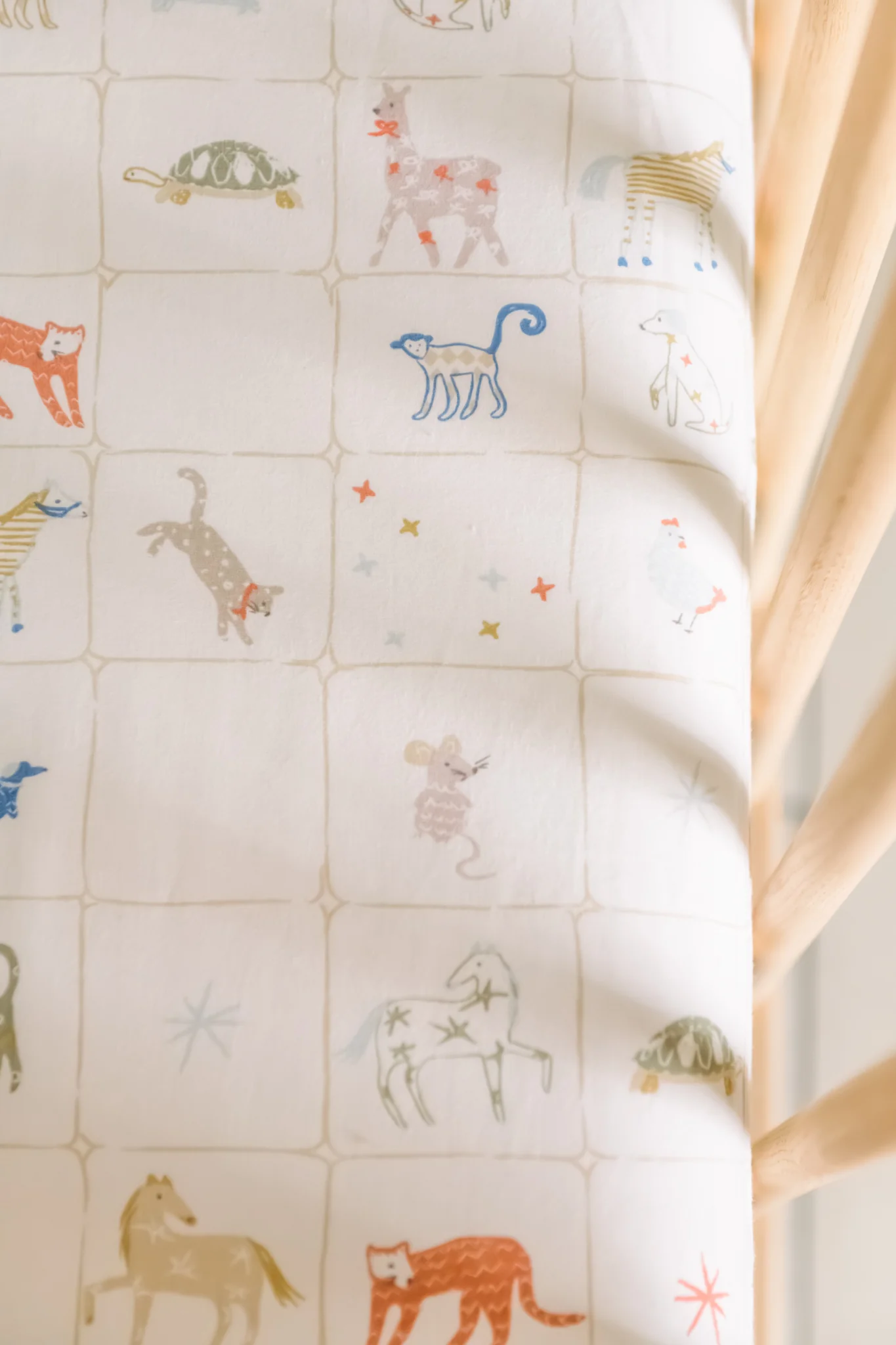 Crib Sheet - Animal Shuffle - Image 2