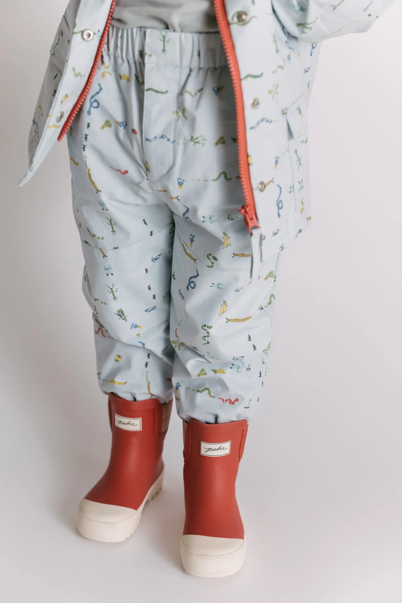 Park Splash Pant - Crawling Critters Blue - Image 2