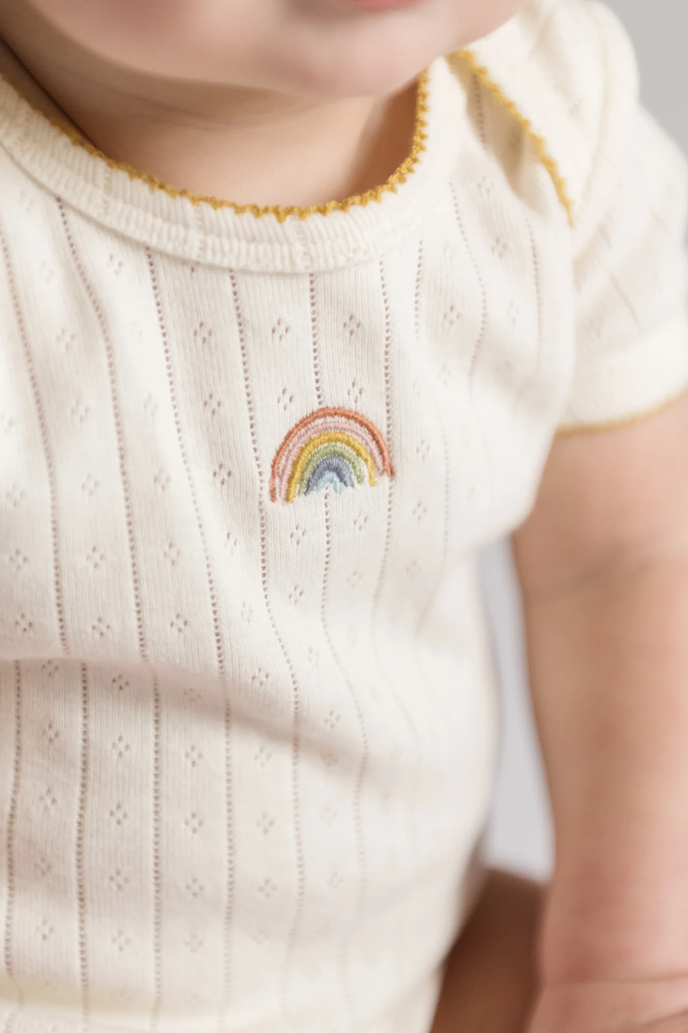 Petit Pehr Pointelle One-Piece 3-Pack - Skies - Image 5