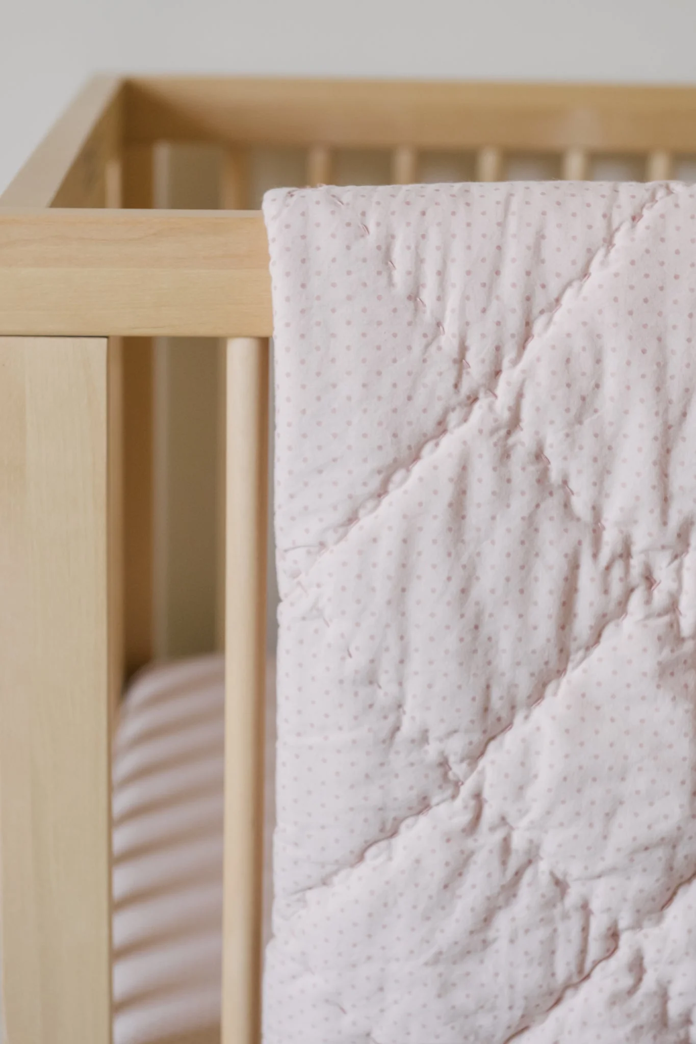 Pin Dot Blanket - Pin Dot Peony - Image 5