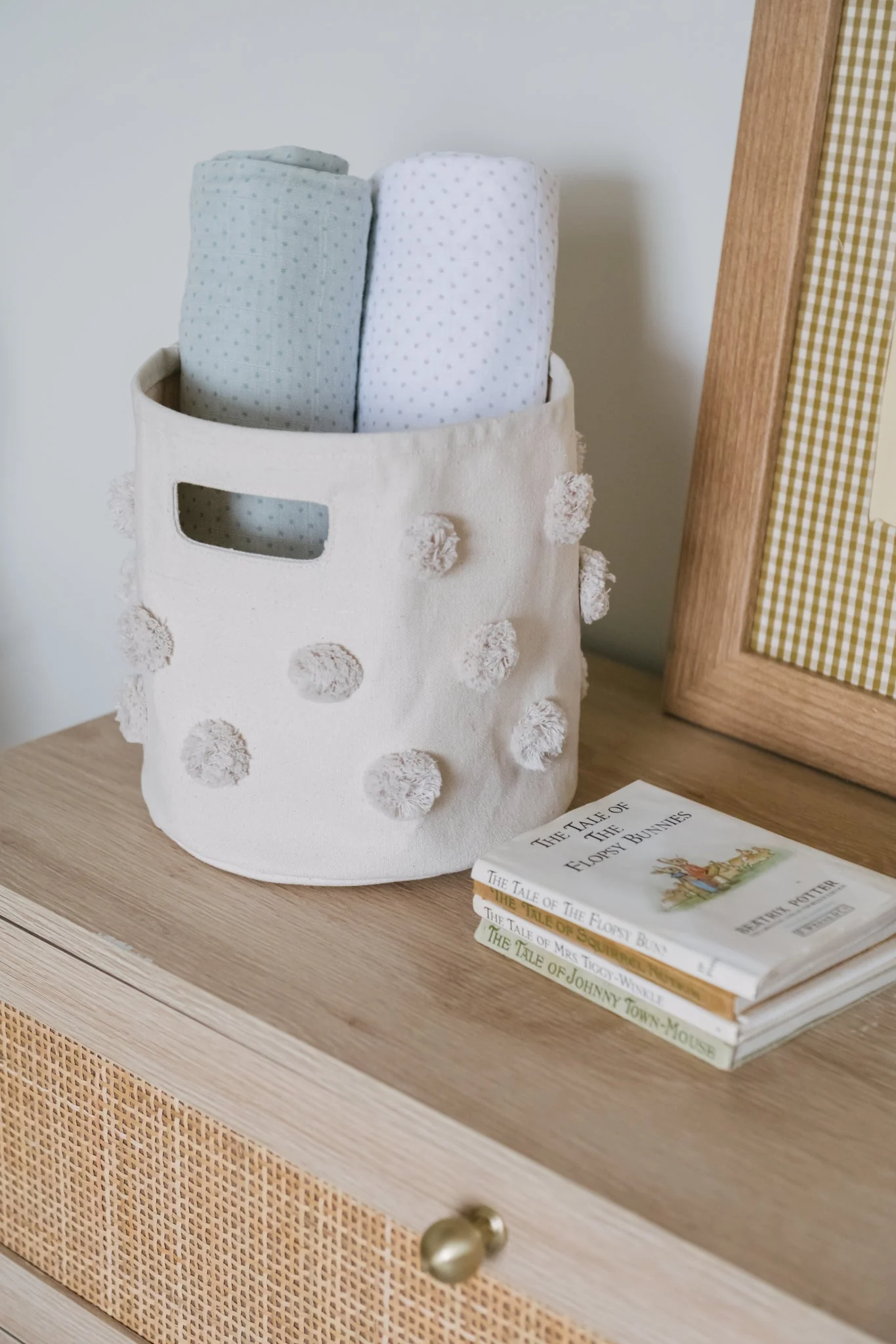Pin Dot Swaddle - Pin Dot Pebble - Image 4
