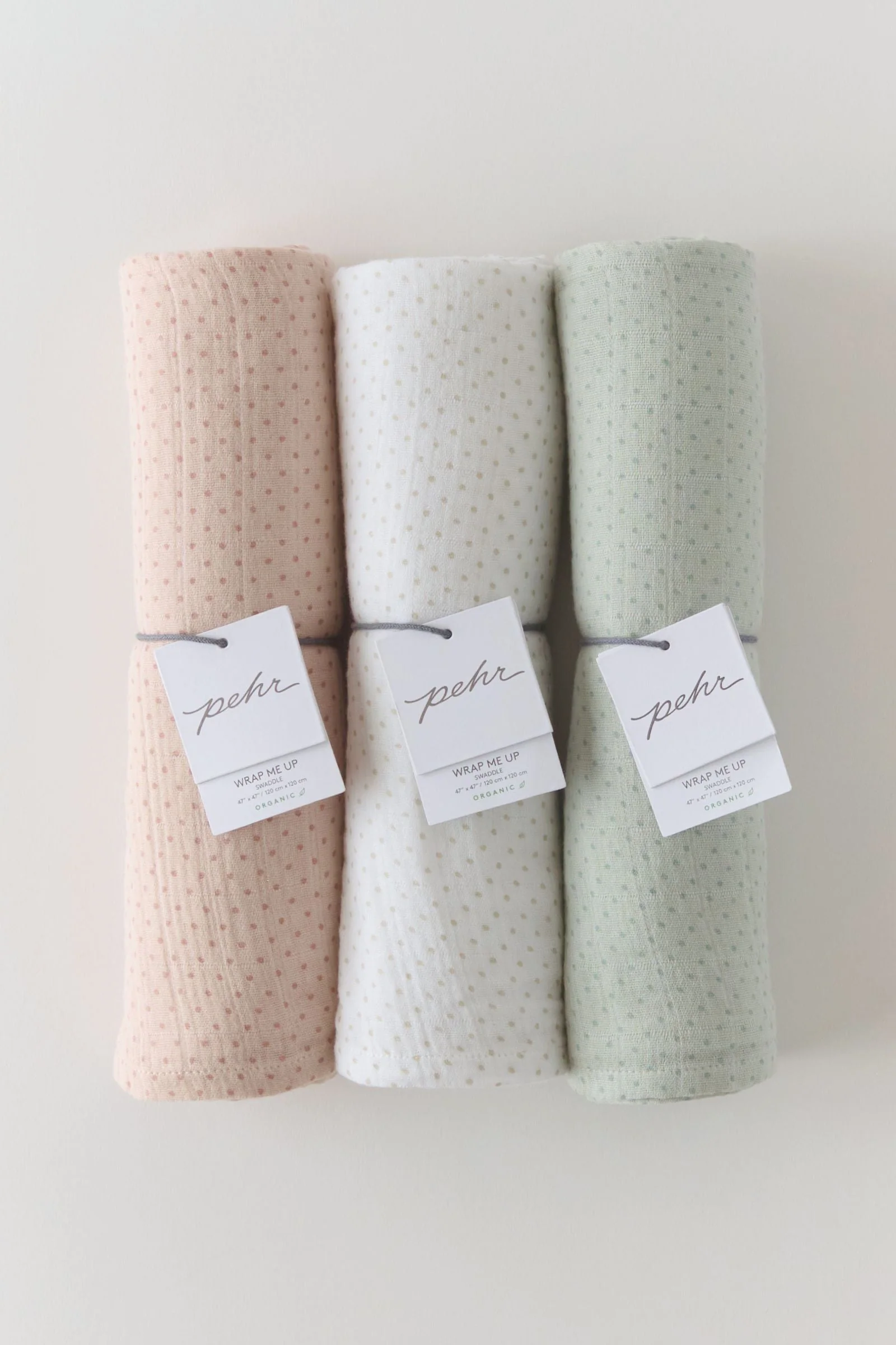 Pin Dot Swaddle - Pin Dot Pebble - Image 5