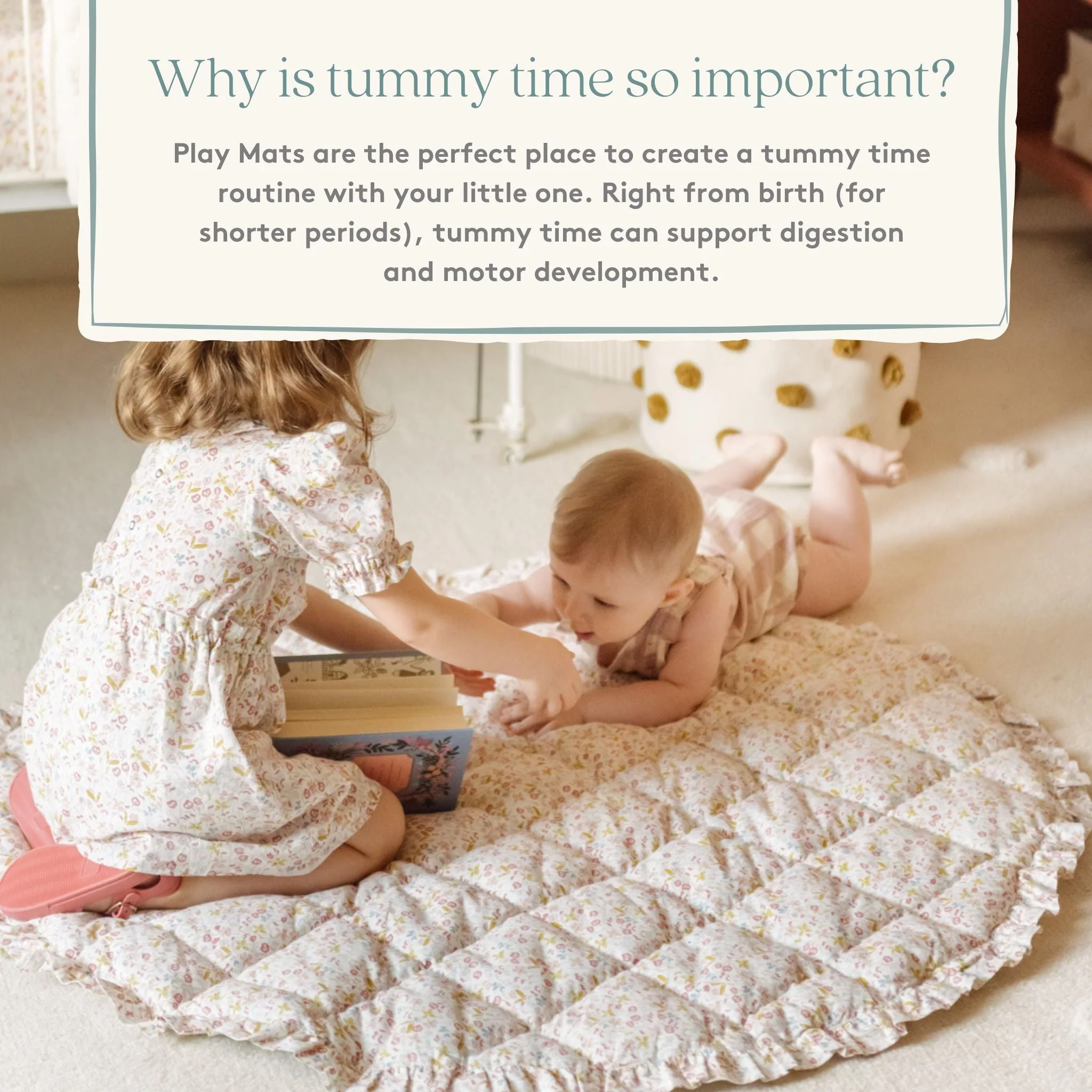 Baby Play Mat - Floret - Image 5