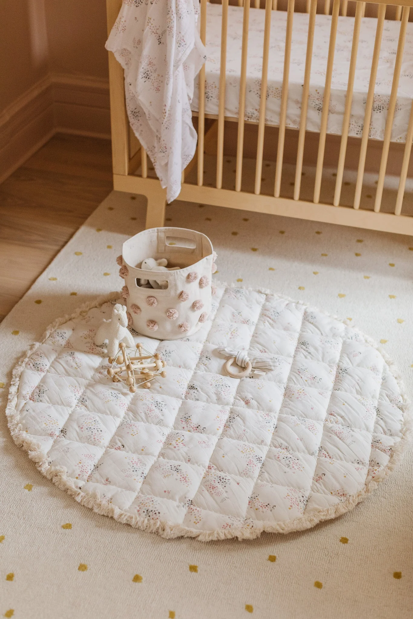 Baby Play Mat - Flower Patch - Image 4