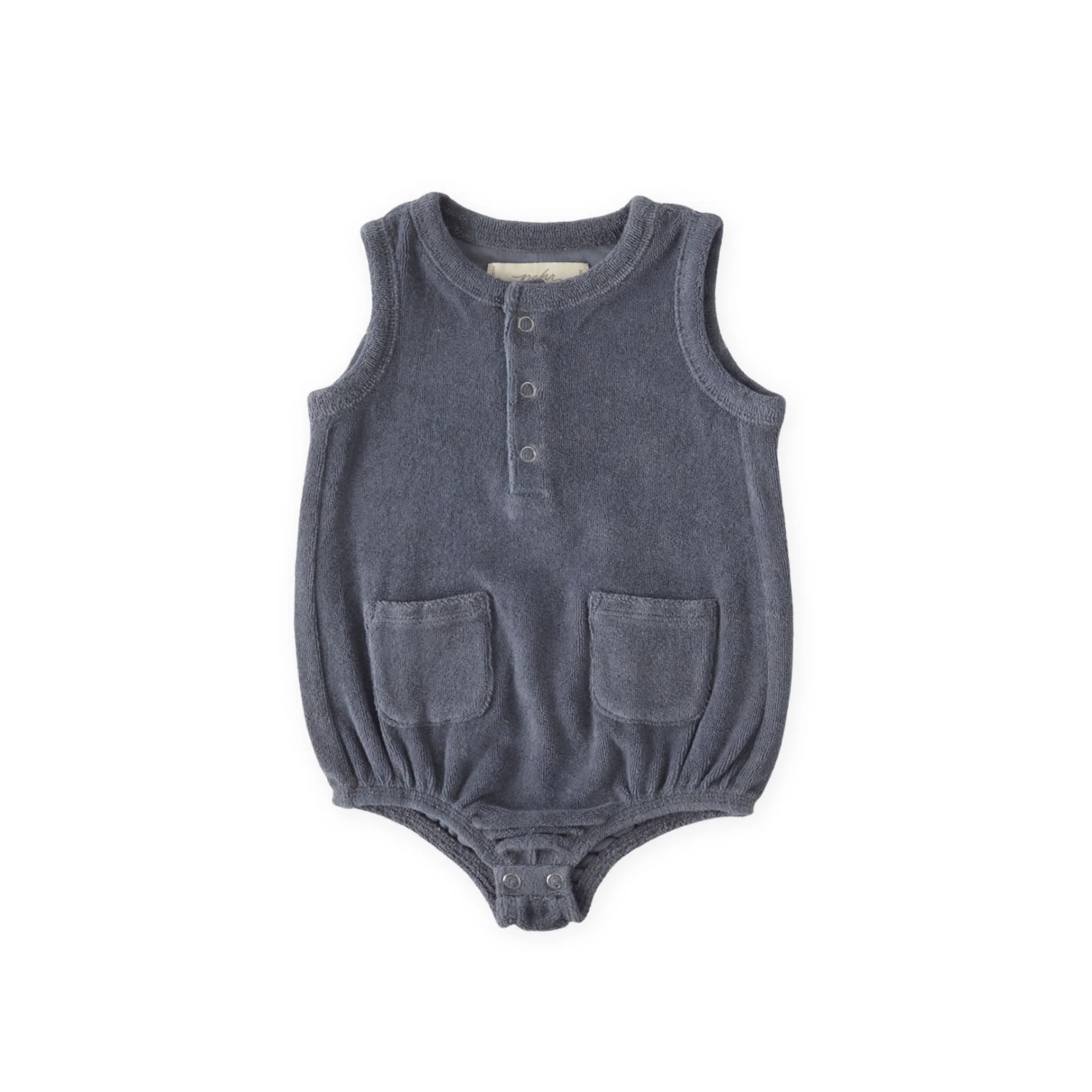 Classic Terry Pocket One Piece - Ocean