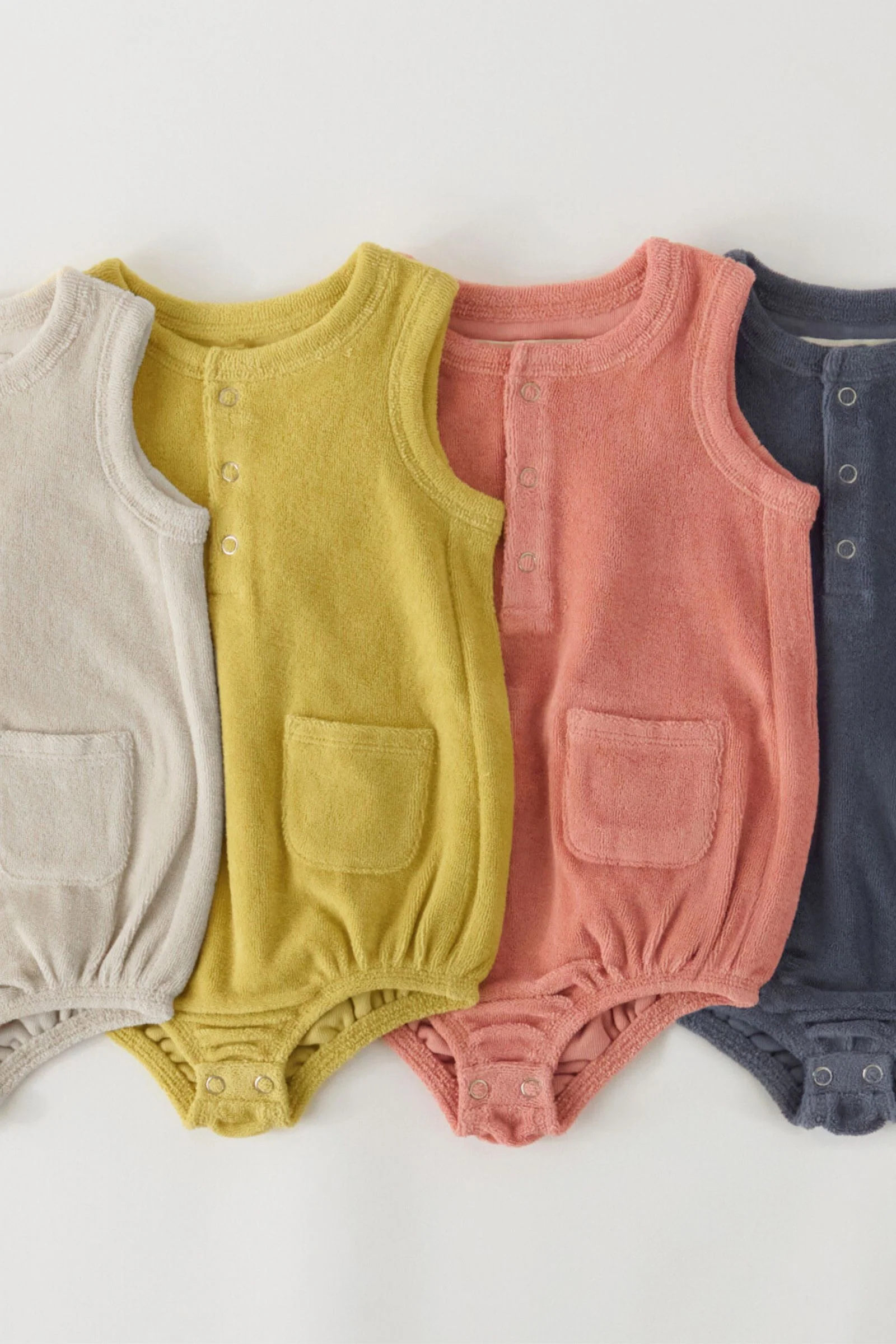 Classic Terry Pocket One Piece - Shell - Image 7