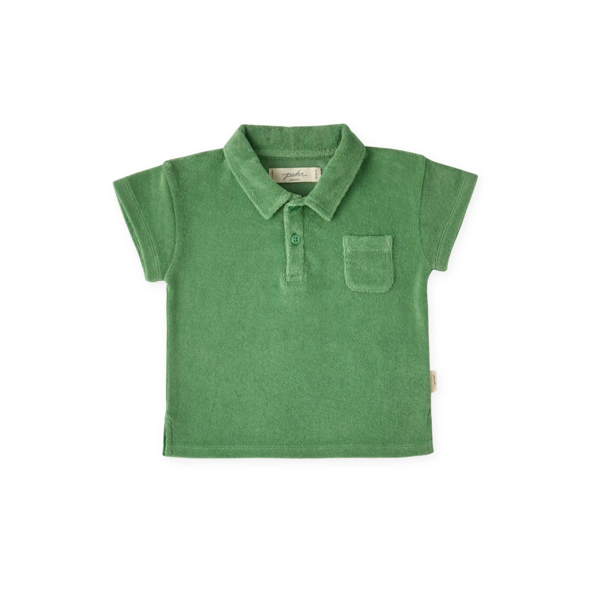 Classic Terry Polo - Grass