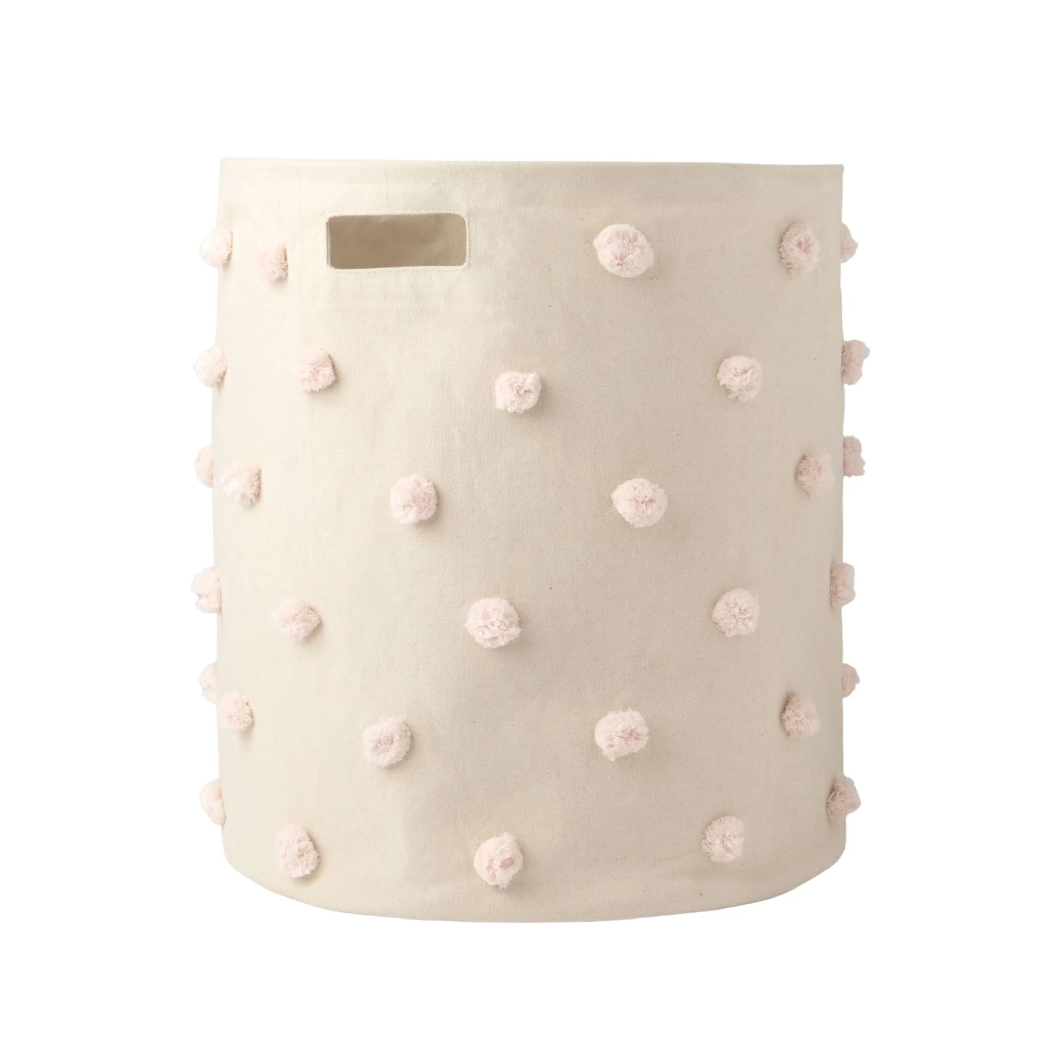 Pom Pom Hamper - Blush