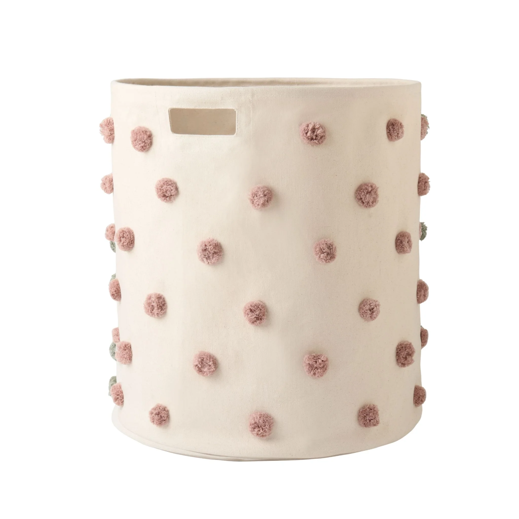Pom Pom Hamper - Rose Pink