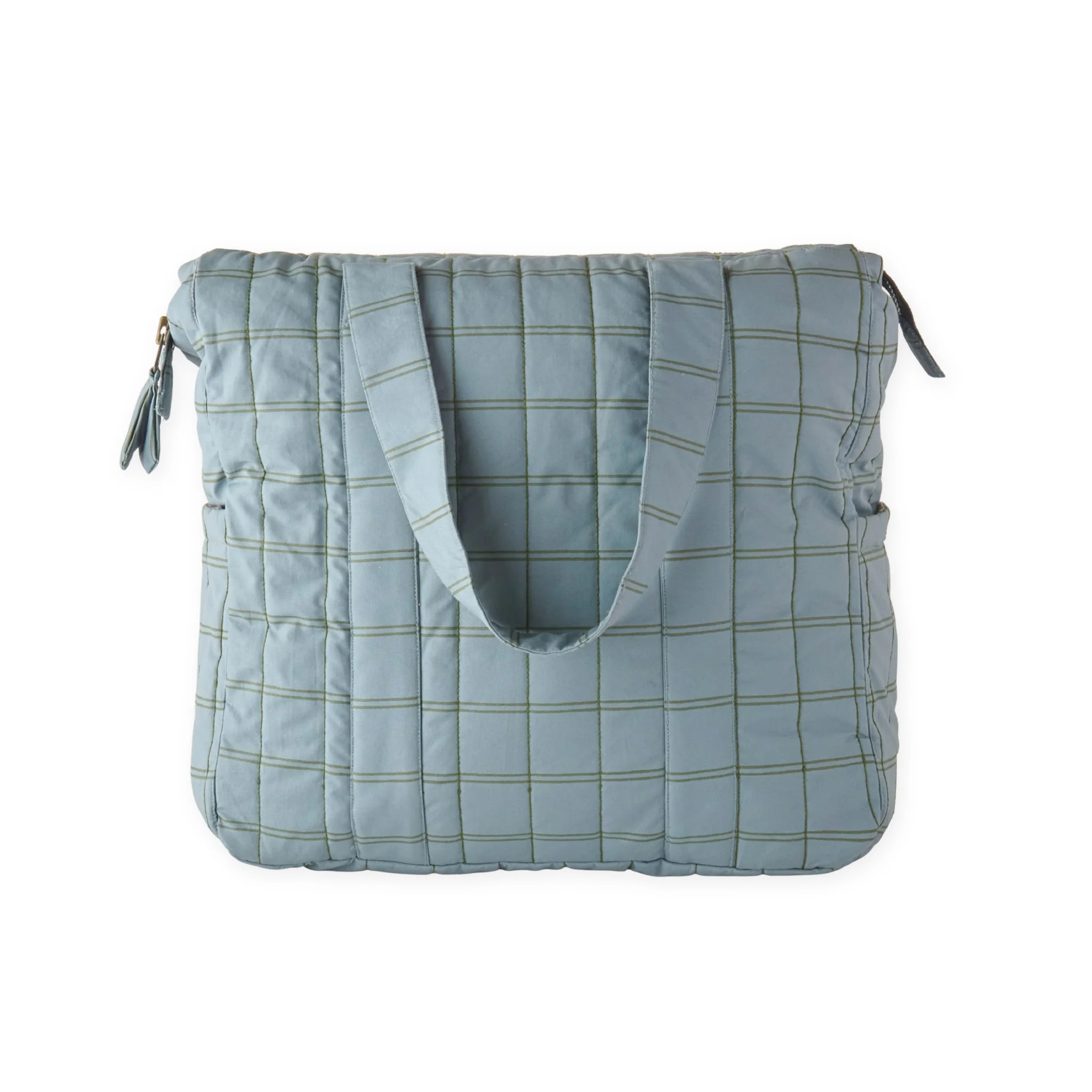 Printed Convertible Diaper Bag - Windowpane
