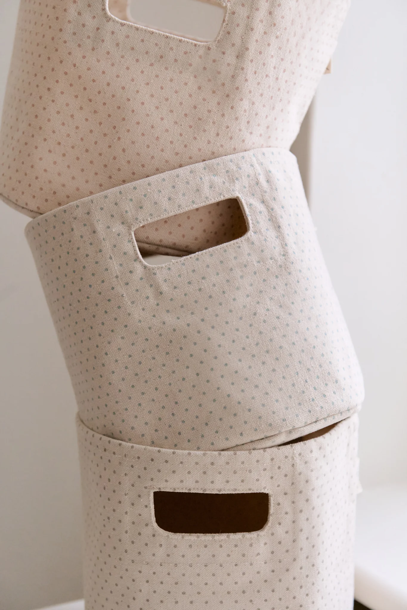 Printed Basket Mini - Pin Dot Sea - Image 7
