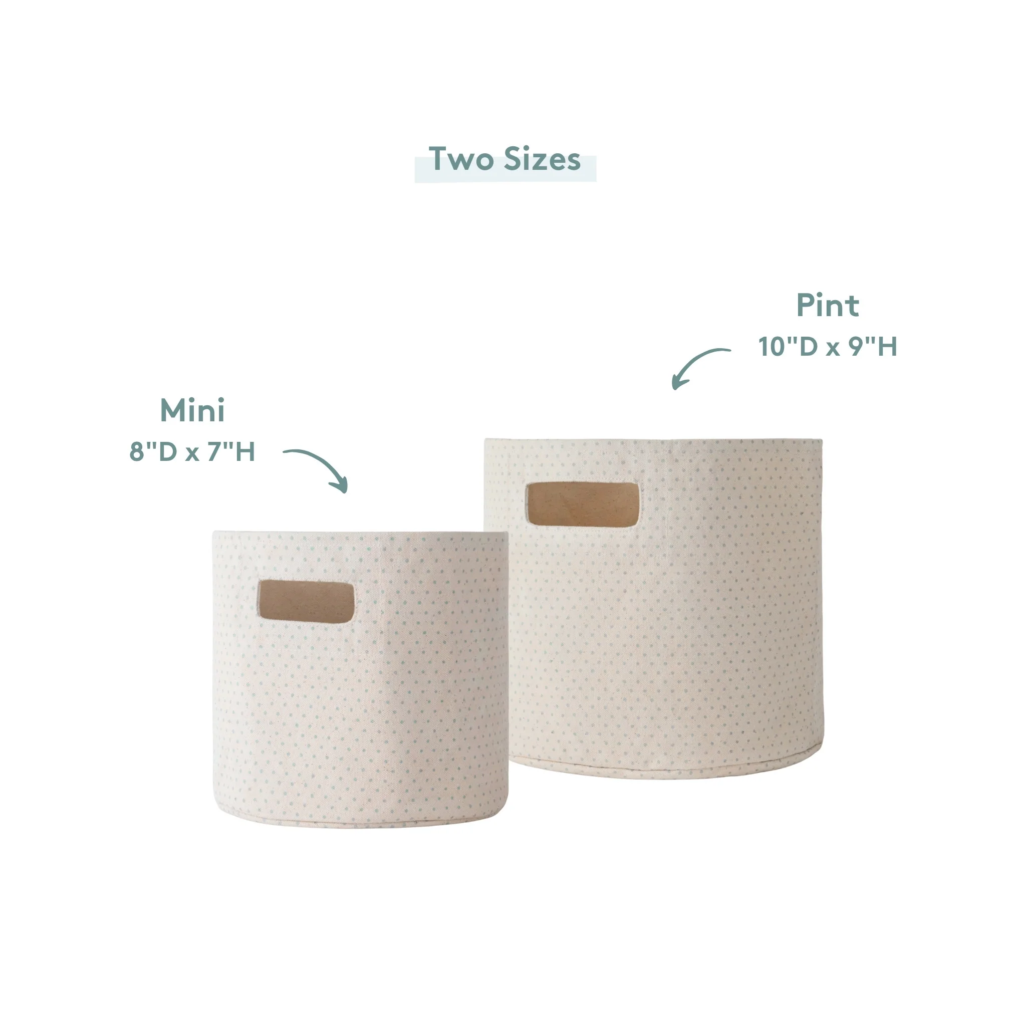 Printed Basket Pint - Pin Dot Sea - Image 8