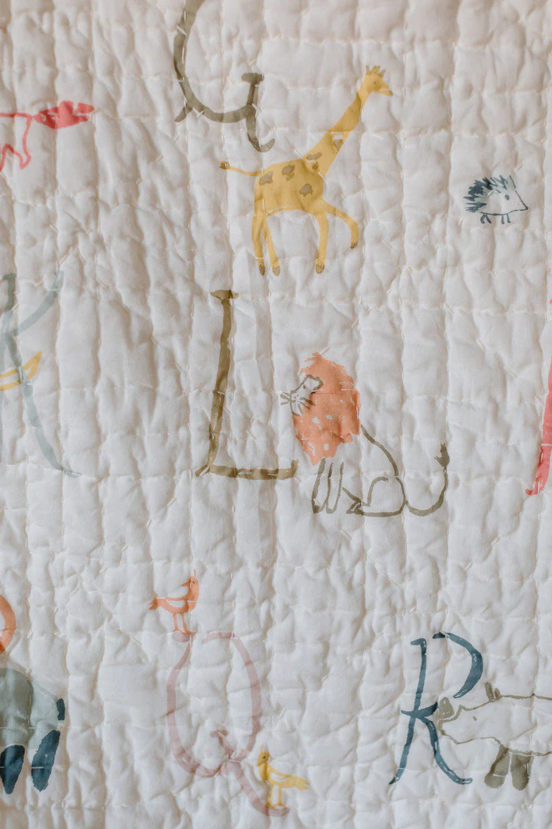 Quilted Blanket - A to Zoo - Image 6