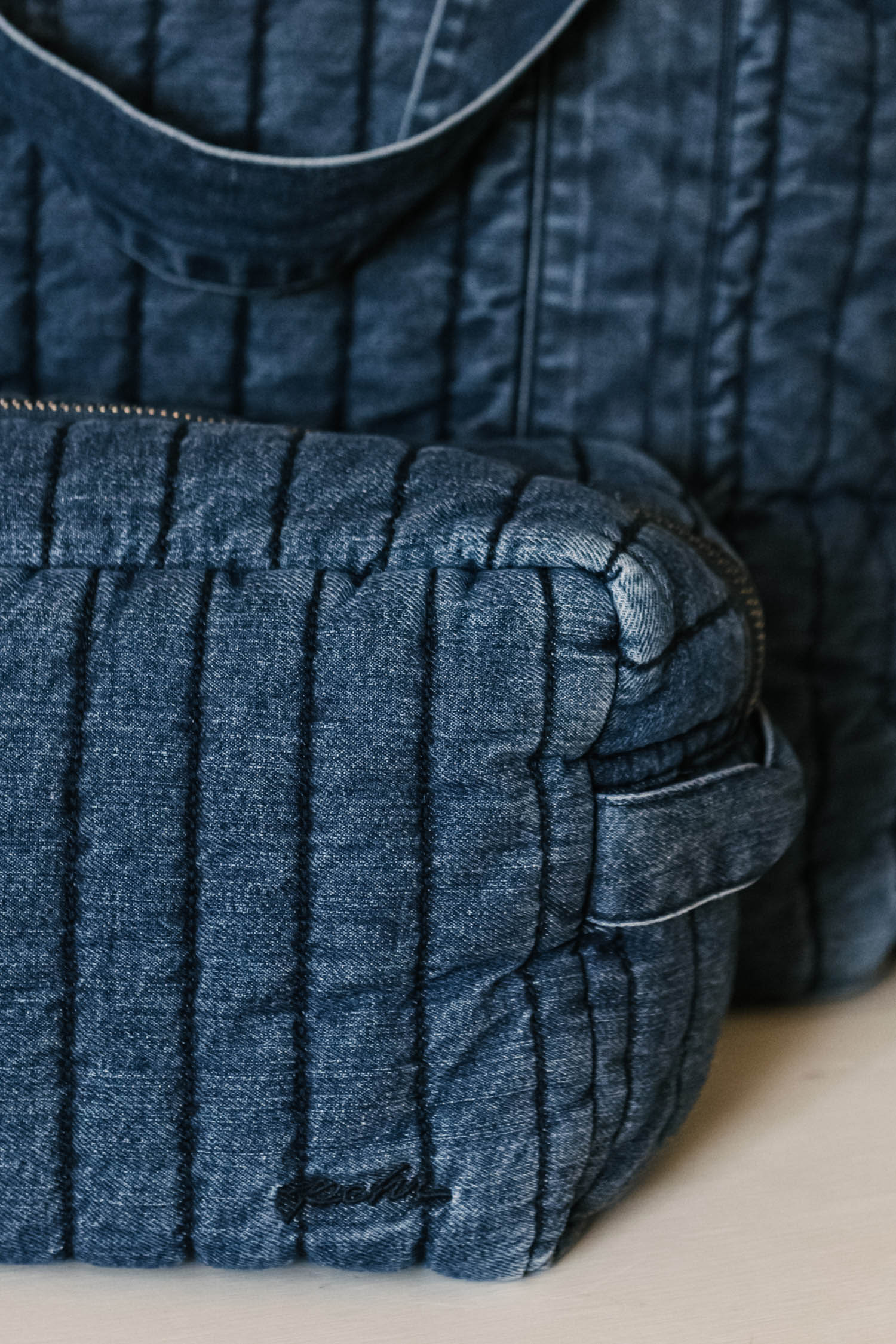 Denim Pouch - Vintage Wash - Image 5