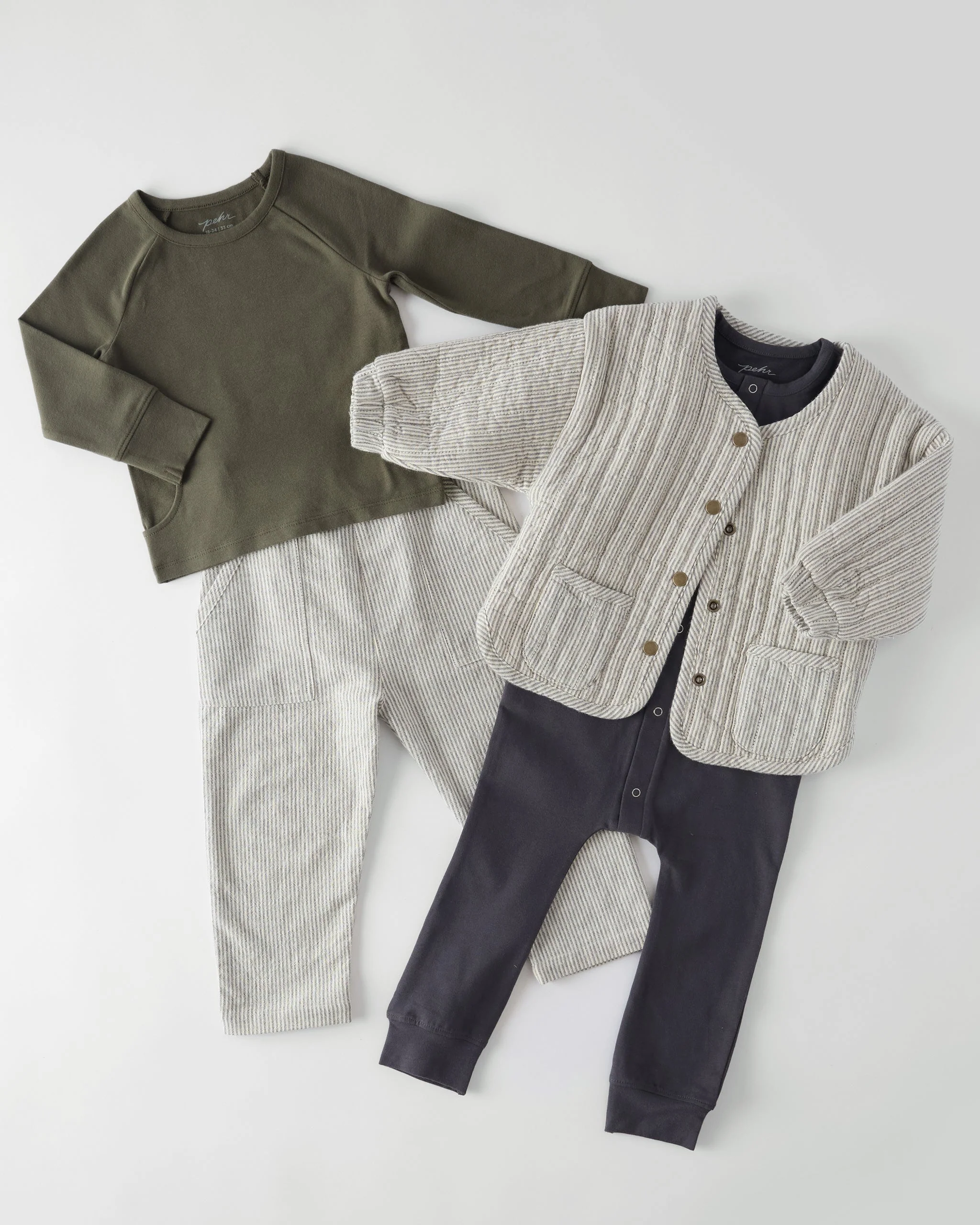 Railroad Quilted Jacket - Railroad Stripe - Image 6