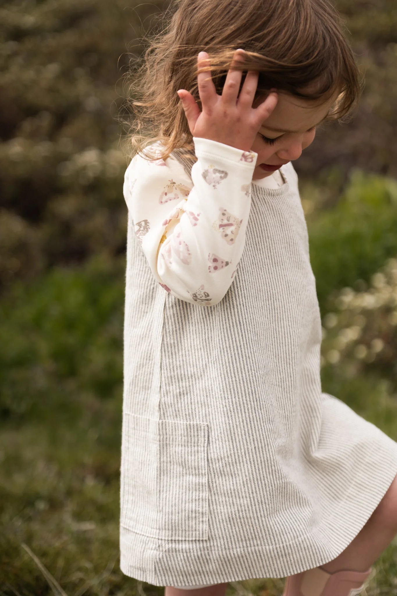Railroad Shift Dress - Railroad Stripe - Image 2