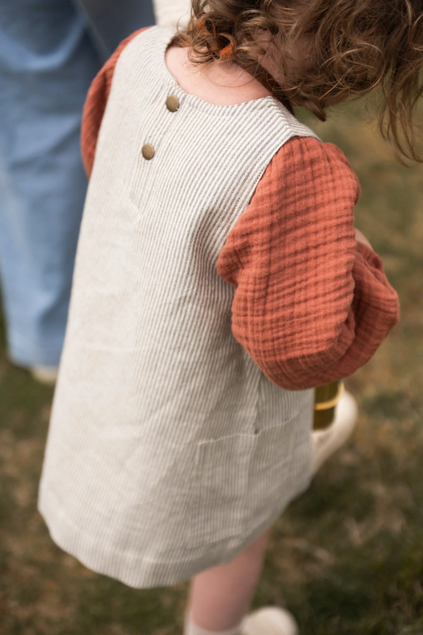 Railroad Shift Dress - Railroad Stripe - Image 3