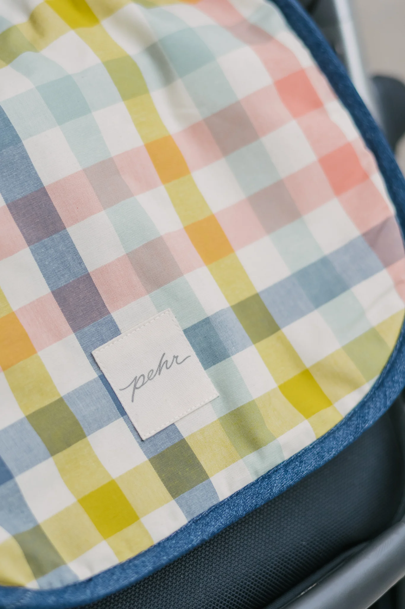 Reversible Stroller Insert - Vintage Wash / Picnic - Image 3