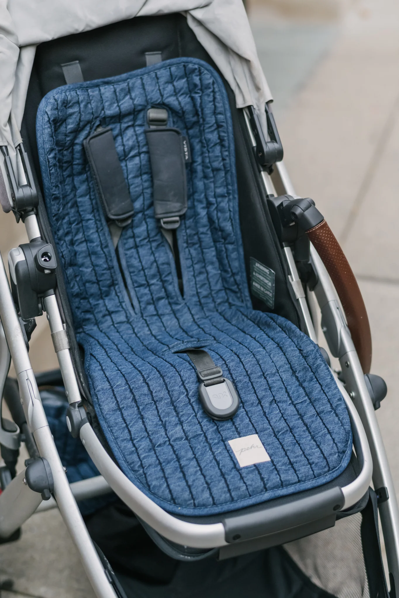 Reversible Stroller Insert - Vintage Wash / Picnic - Image 4