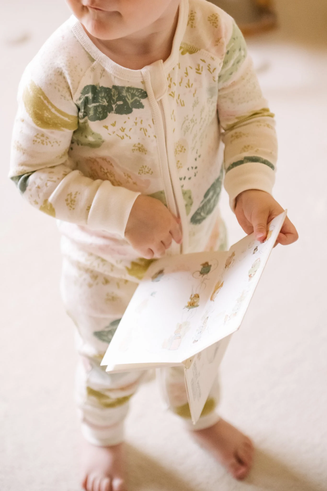 Ribbed Baby Footless Sleeper - Happy Valley - Image 3