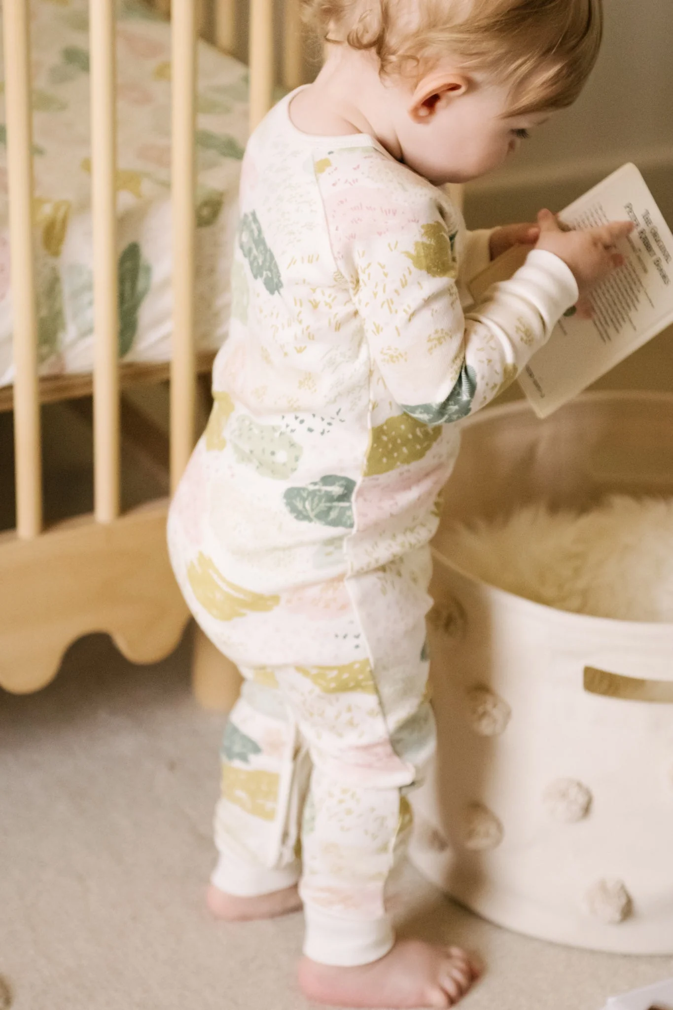 Ribbed Baby Footless Sleeper - Happy Valley - Image 5