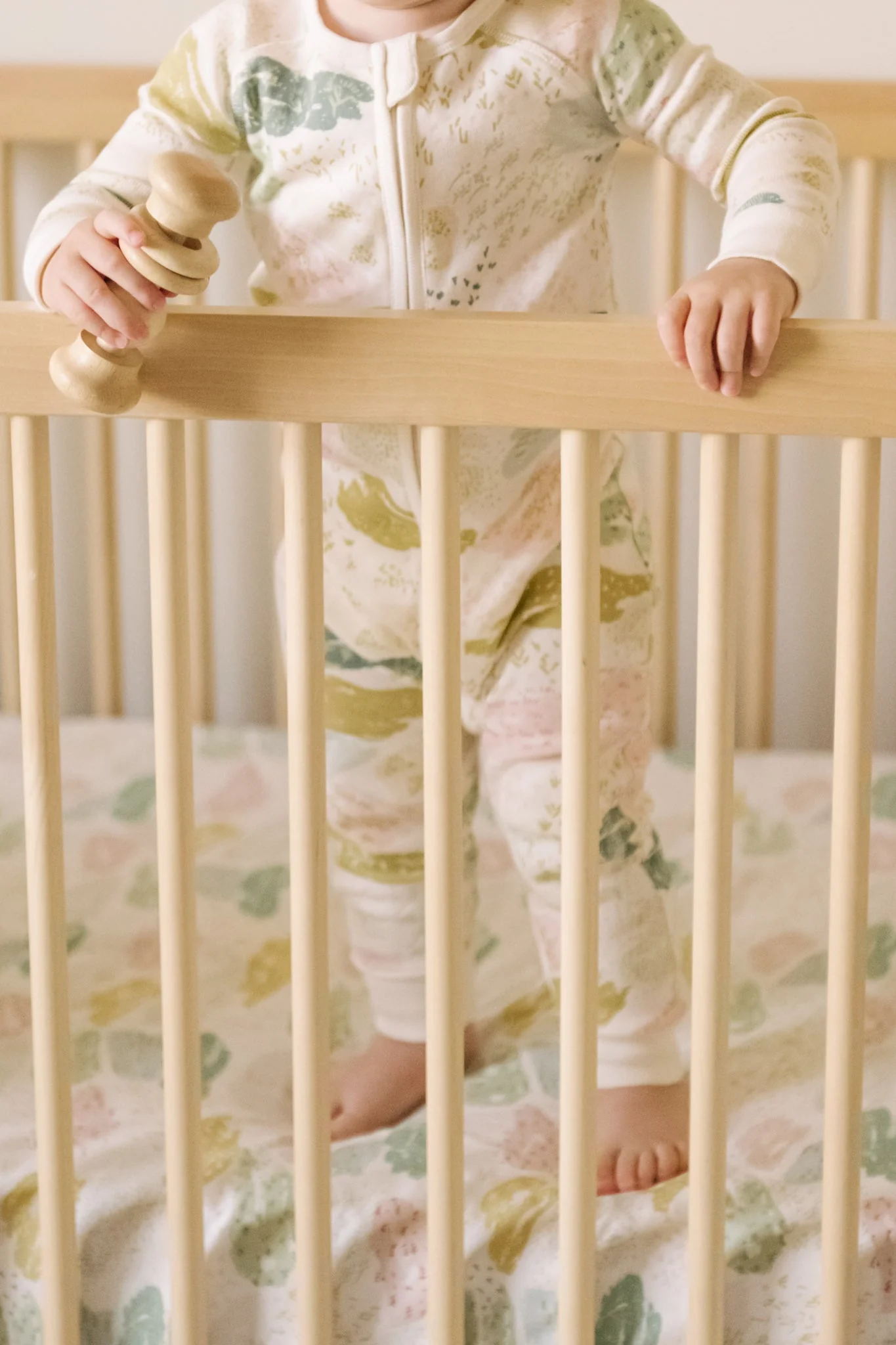 Ribbed Baby Footless Sleeper - Happy Valley - Image 6